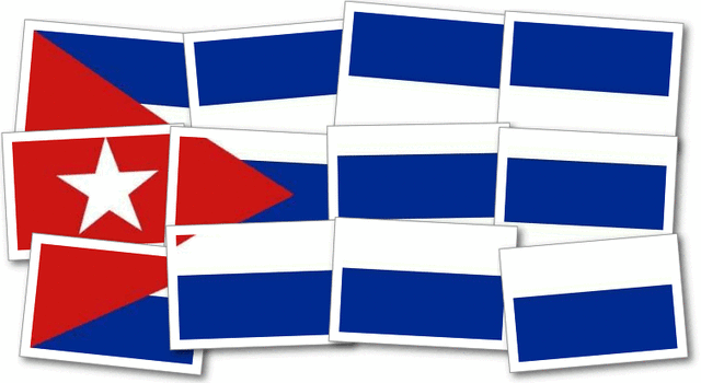 Flag of Cuba graphic