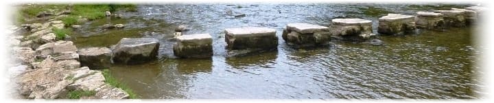 stepping stones image