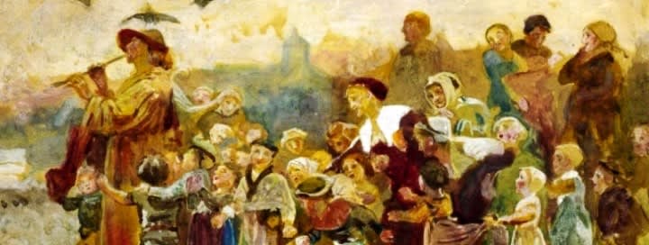 Image provided by Author of Pied Piper painting