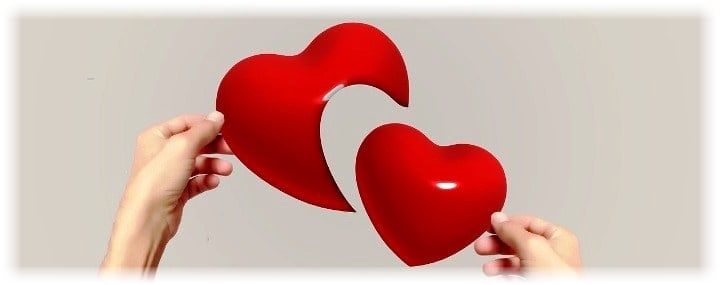 image of two heart pieces from Pixabay