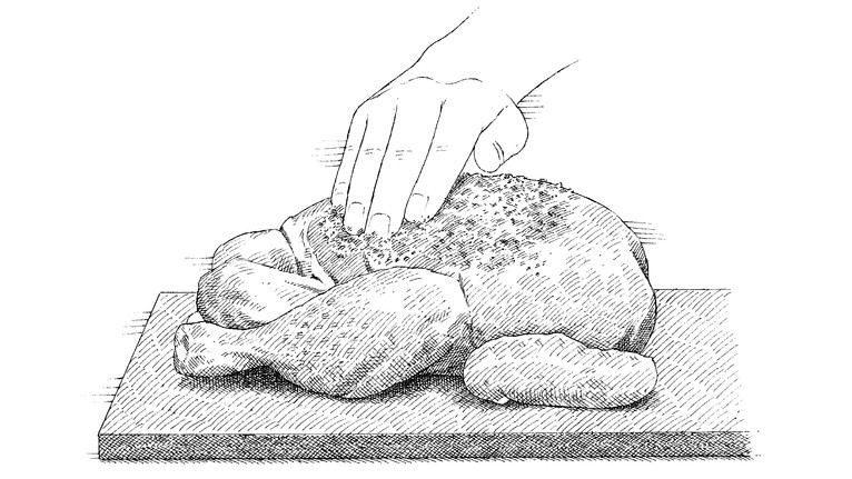 How to Salt a Whole Chicken