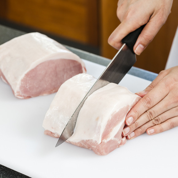 Pan Seared Thick Cut Pork Chops