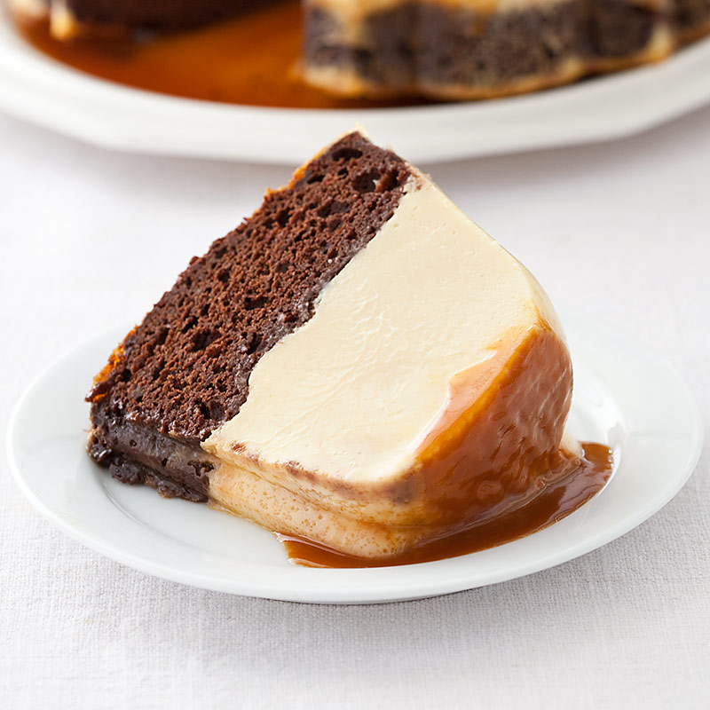 Chocoflan Impossible Cake - A Spicy Perspective