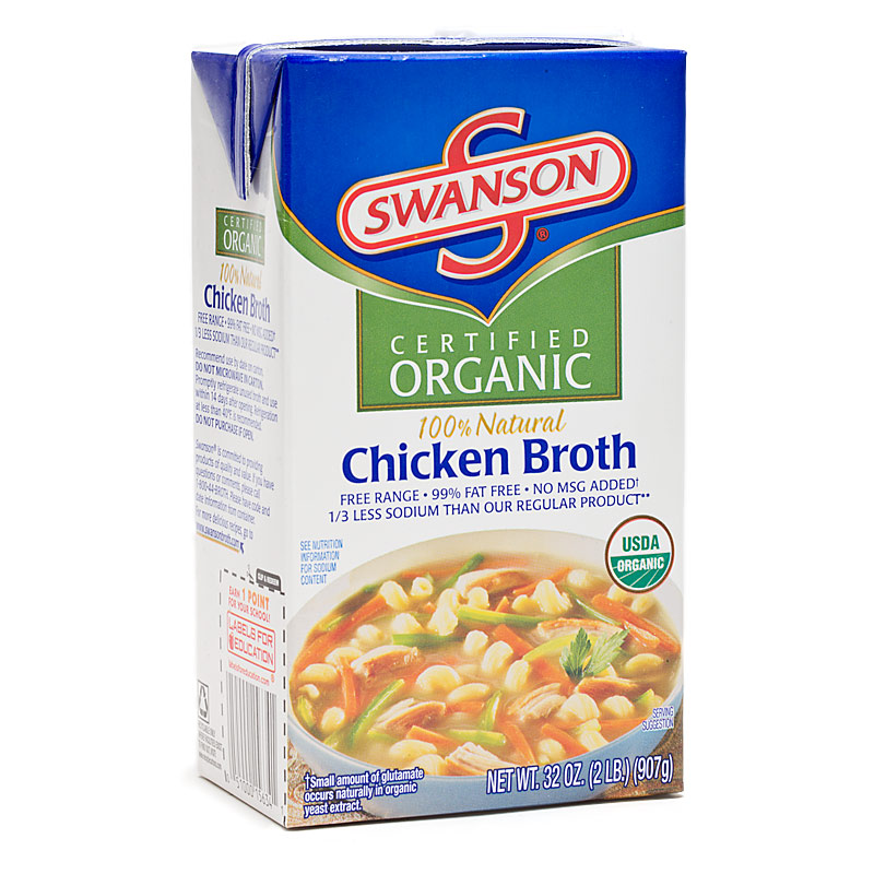 Swanson Gluten Free Low Sodium Chicken Broth - 32 fl oz