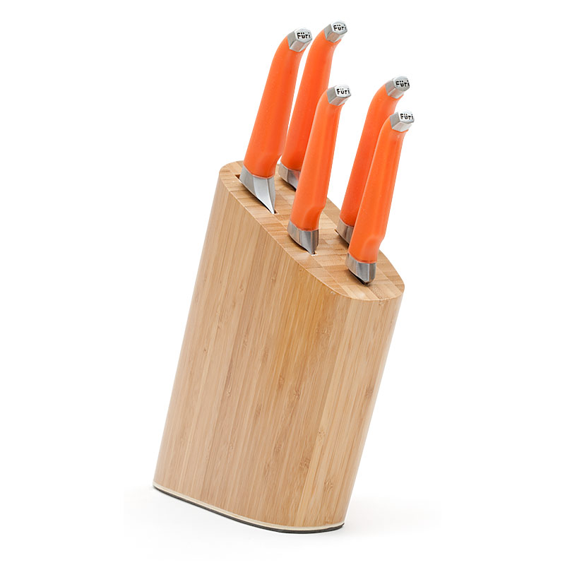 Reviews and Ratings for Benchmark 4 Piece Day-Glo Kitchen Knife Set with  Cutting Board - KnifeCenter - BMK083