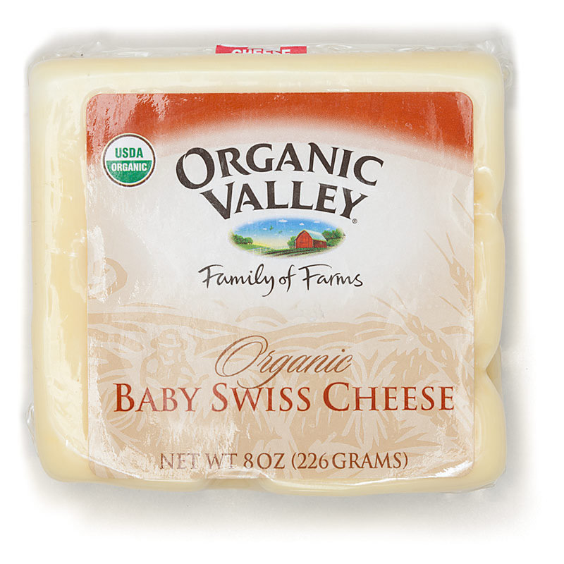 Organic valley baby swiss cheese 2025