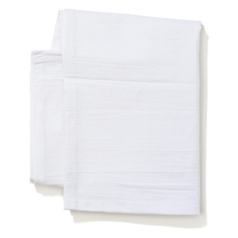 Diamond Pique White Tea Kitchen Dish Towels, Set of 2 + Reviews