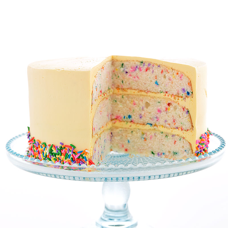 Confetti Birthday Cake