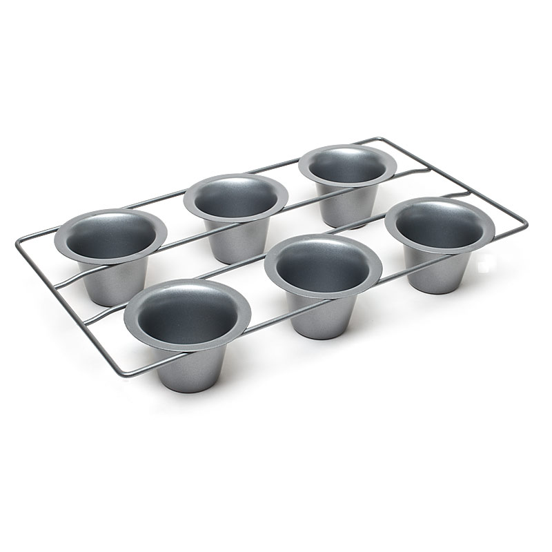 Chicago Metallic 6 Cup Popover Pan