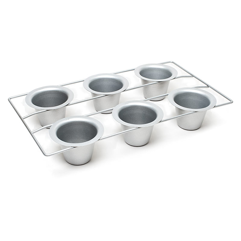 Chicago Metallic 6 Cup Popover Pan