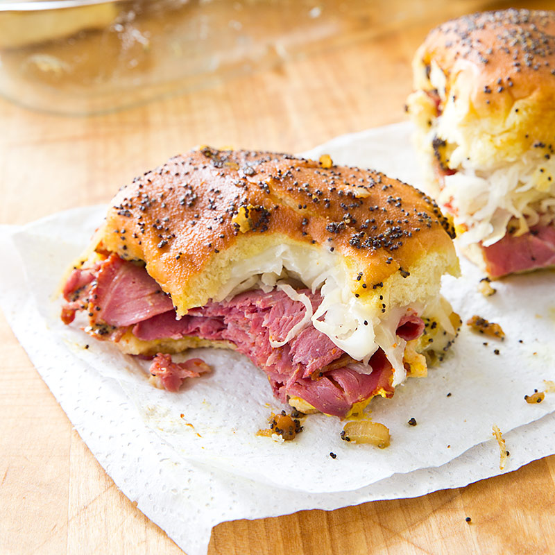 Pastrami And Swiss Football Sandwiches Cook S Country