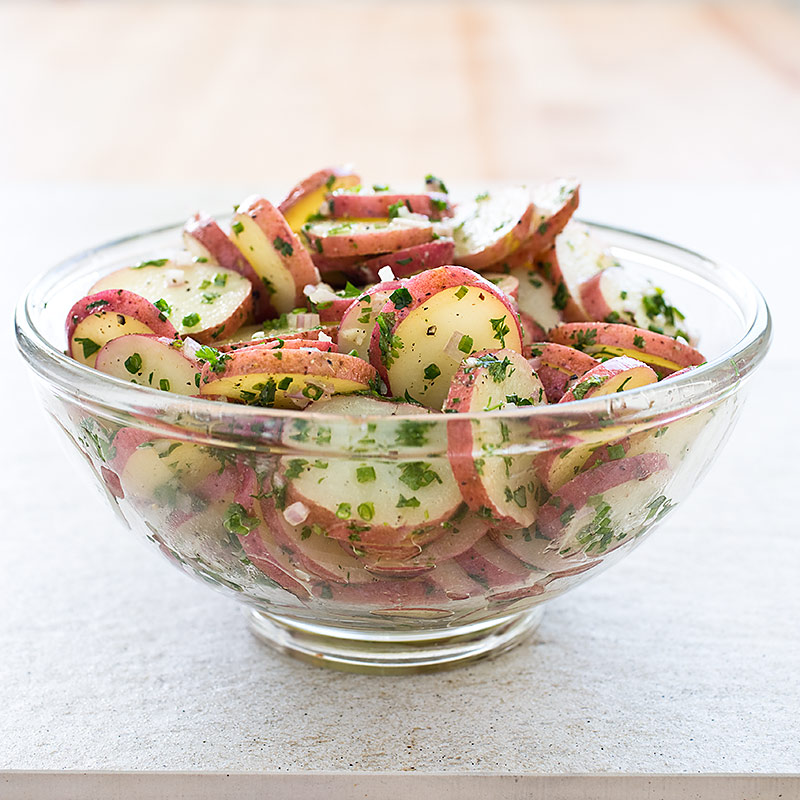 French Potato Salad With Dijon Mustard And Fines Herbes Cook S Illustrated