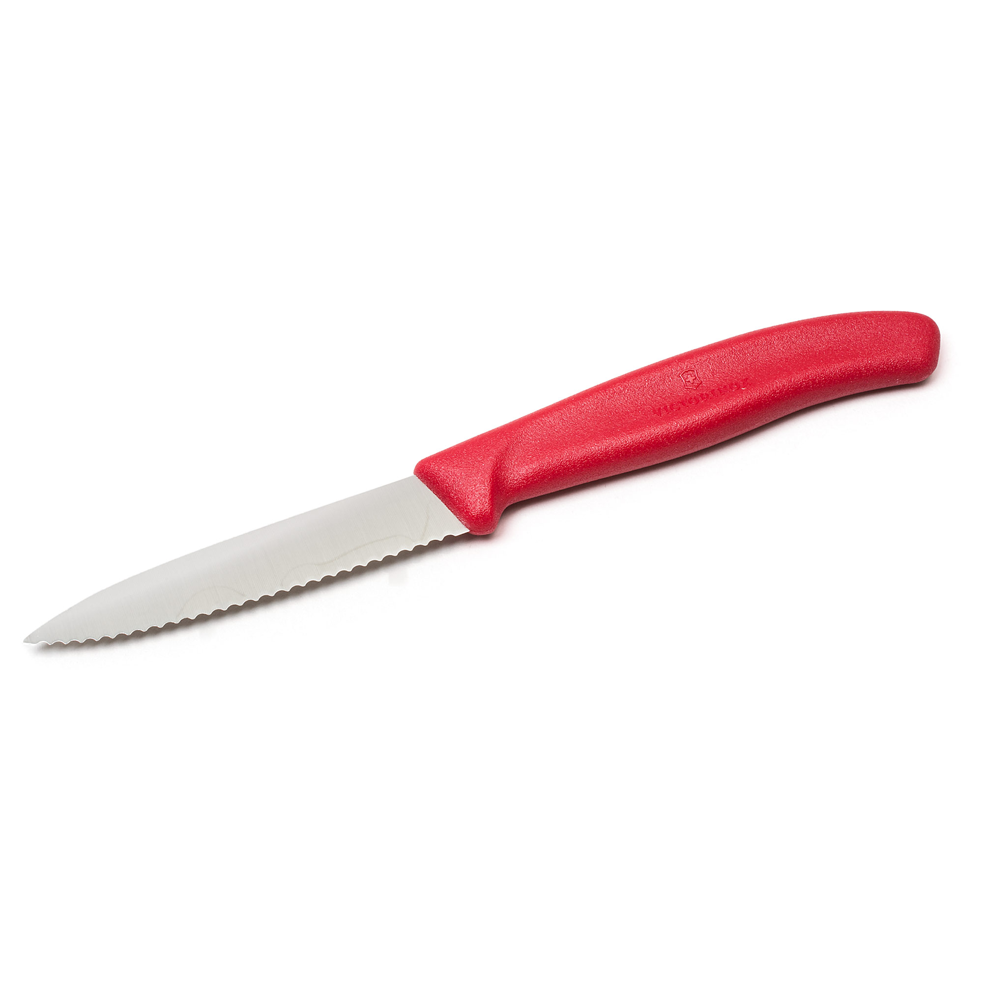 4 Nova Serrated Yellow Paring Knife