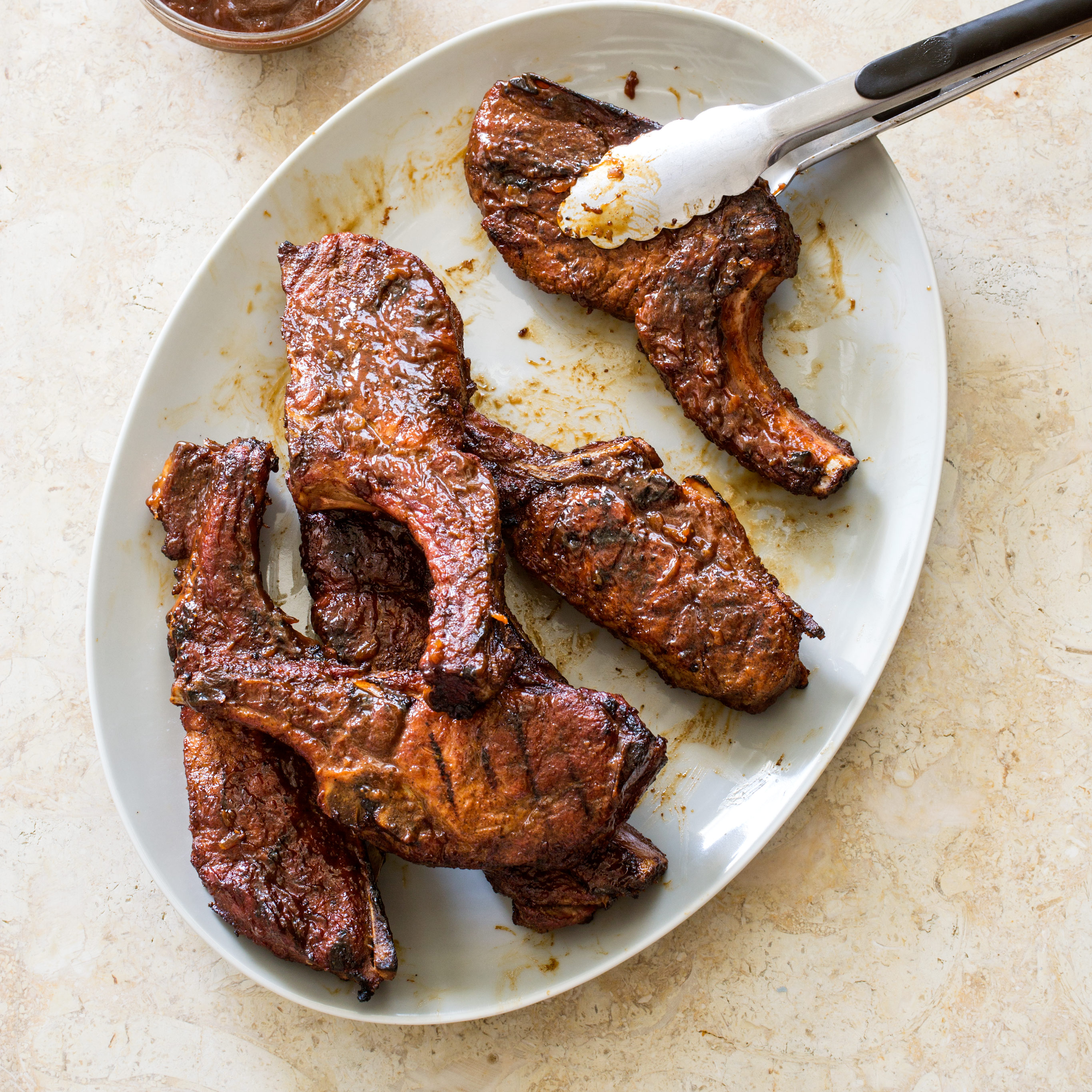 Sweet And Tangy Grilled Country Style Pork Ribs America S Test Kitchen