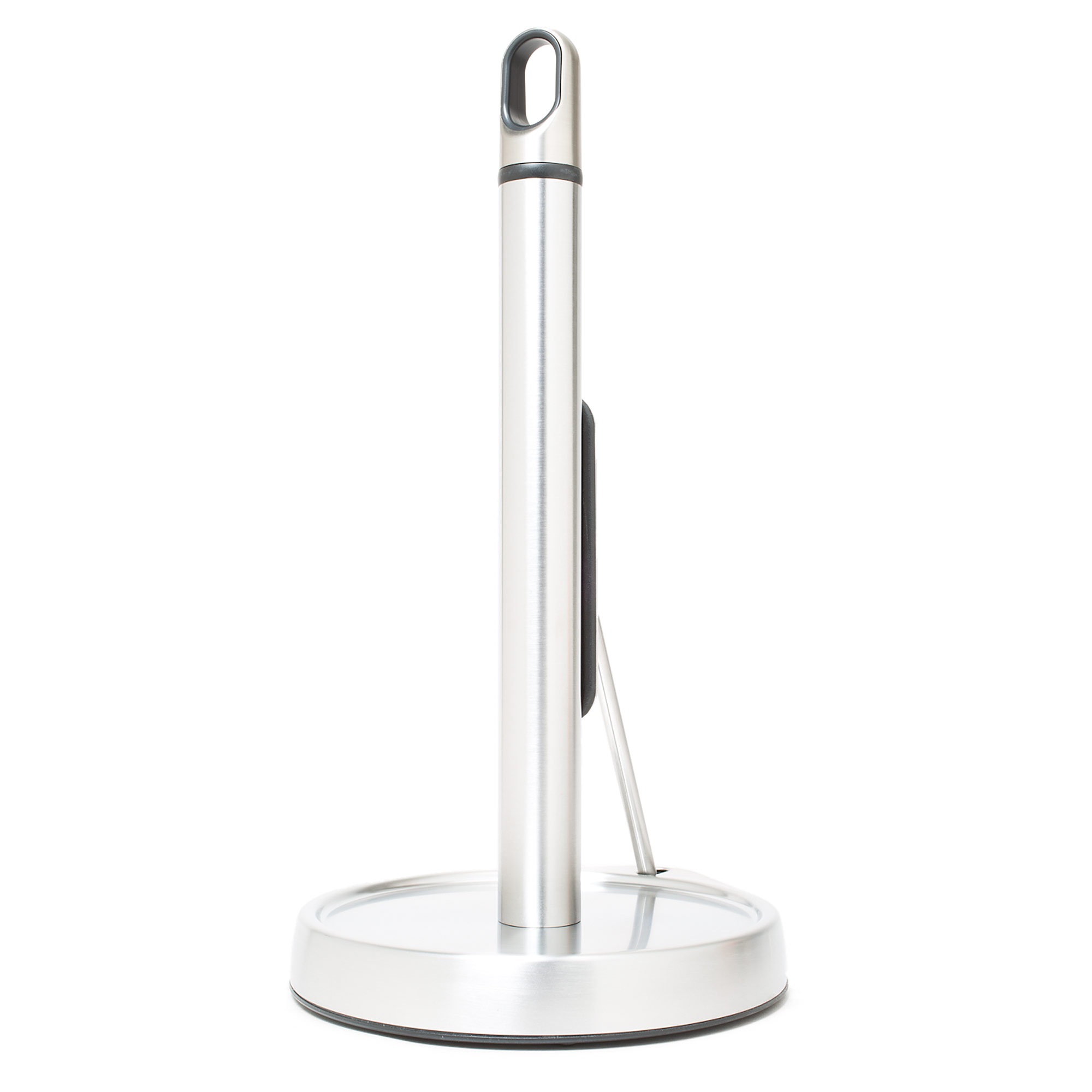 simplehuman Tension Arm Standing Paper Towel Holder, Brushed Stainless Steel