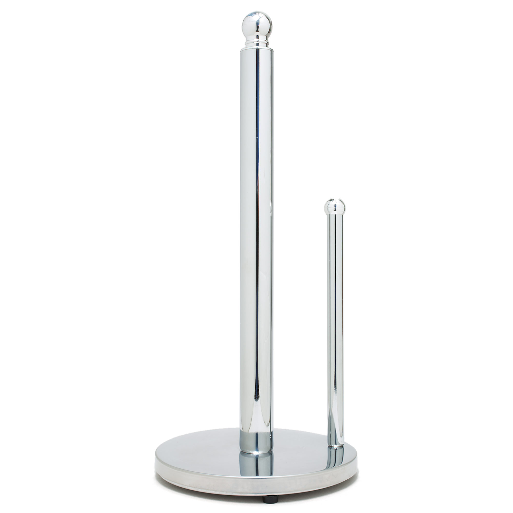 Countertop Stainless Steel Paper Towel Holder Modern Stand Up Easy