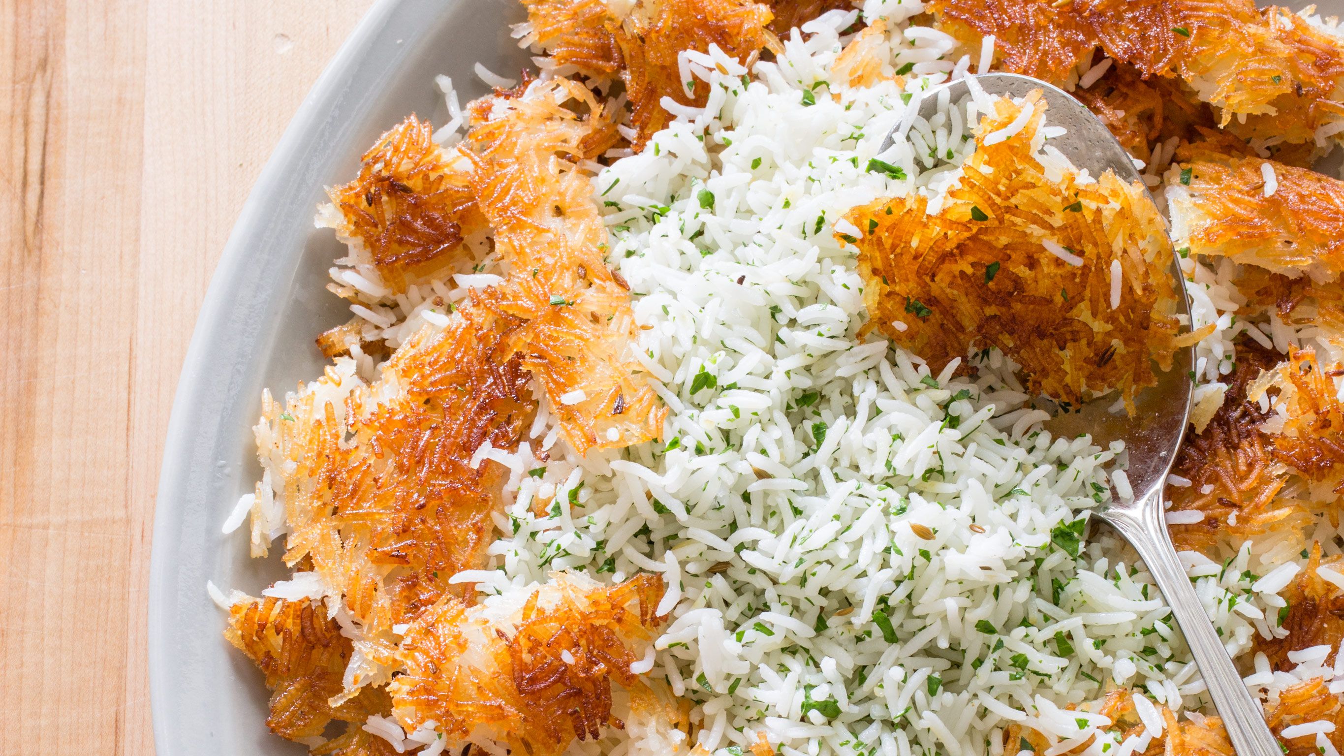 Tahdig (crispy Persian rice) - delicious. magazine