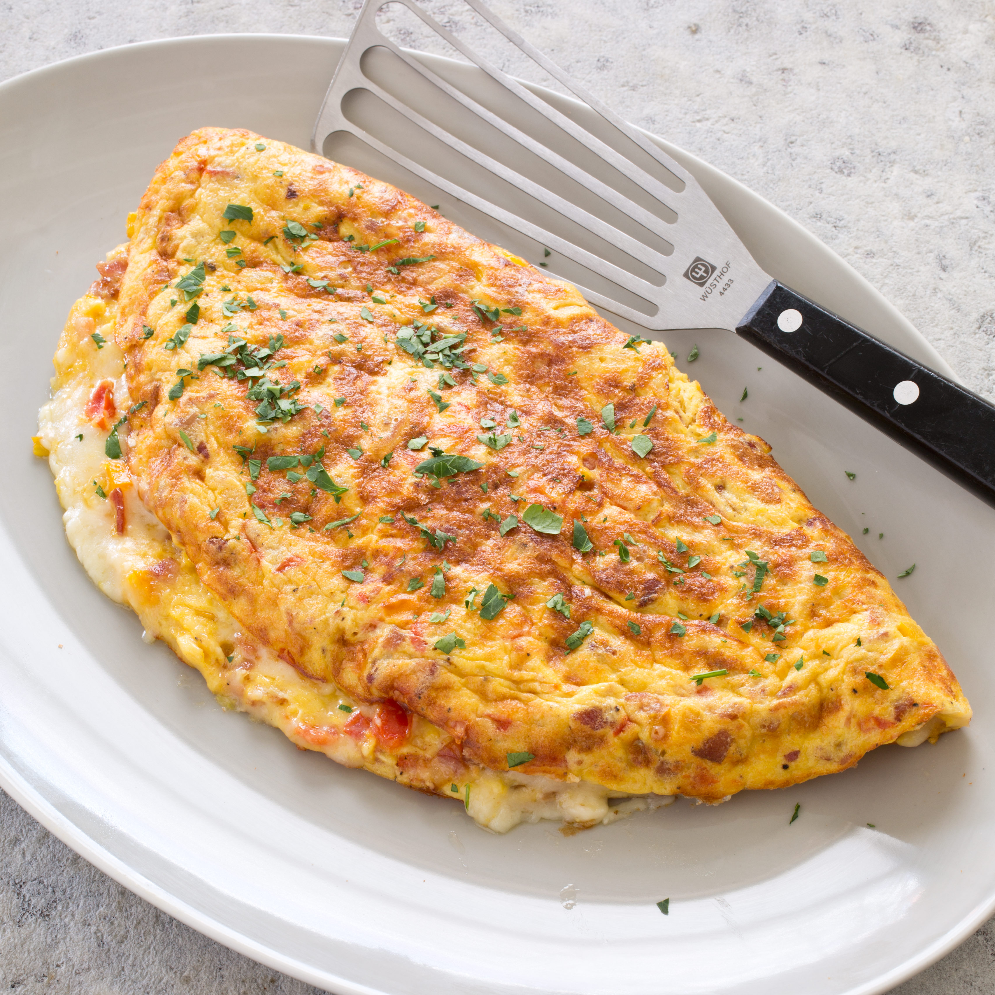 Family-Sized Cheese Omelet | Cook's Illustrated