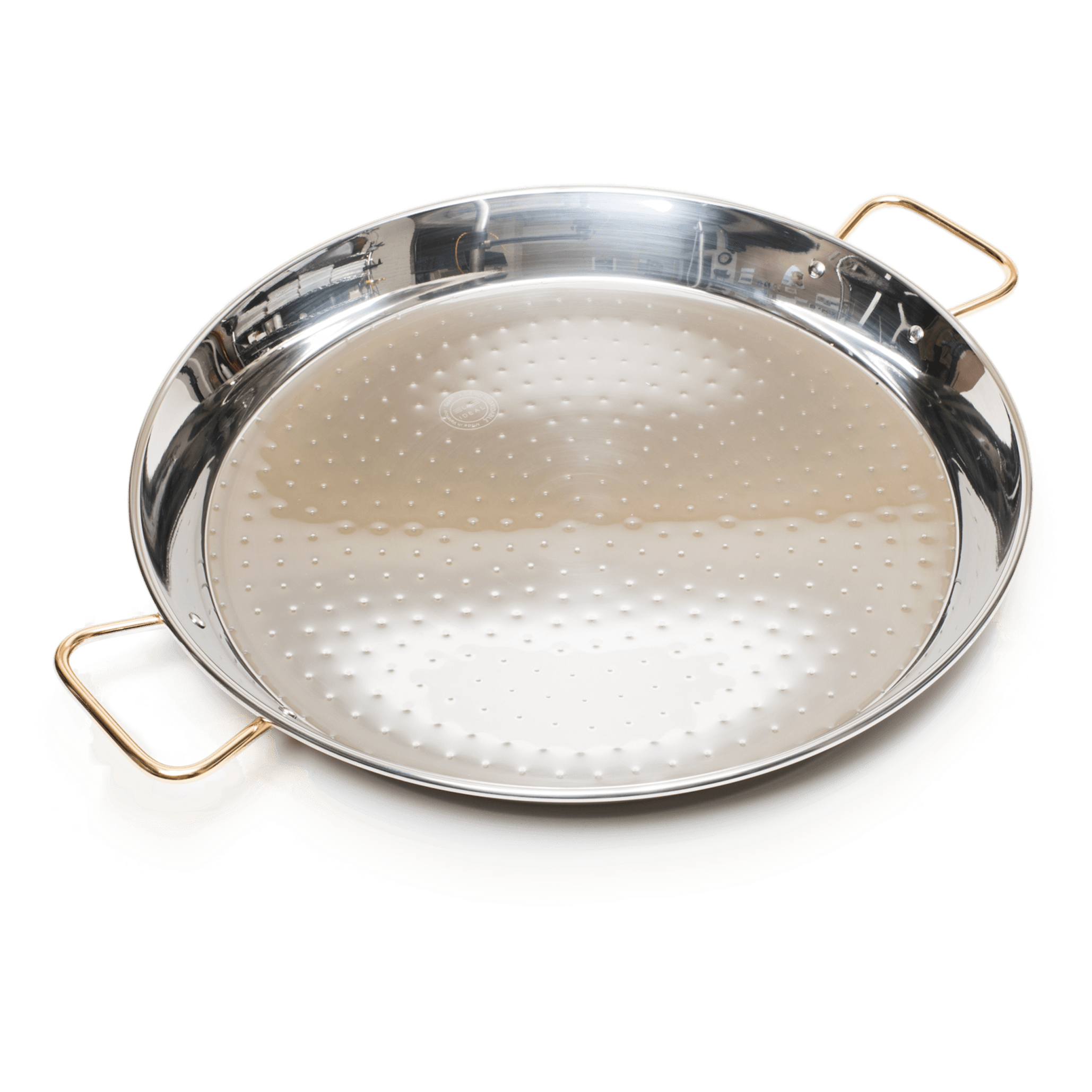 40cm Stainless Steel Induction Paella Pan for 9 ppl Paella induction