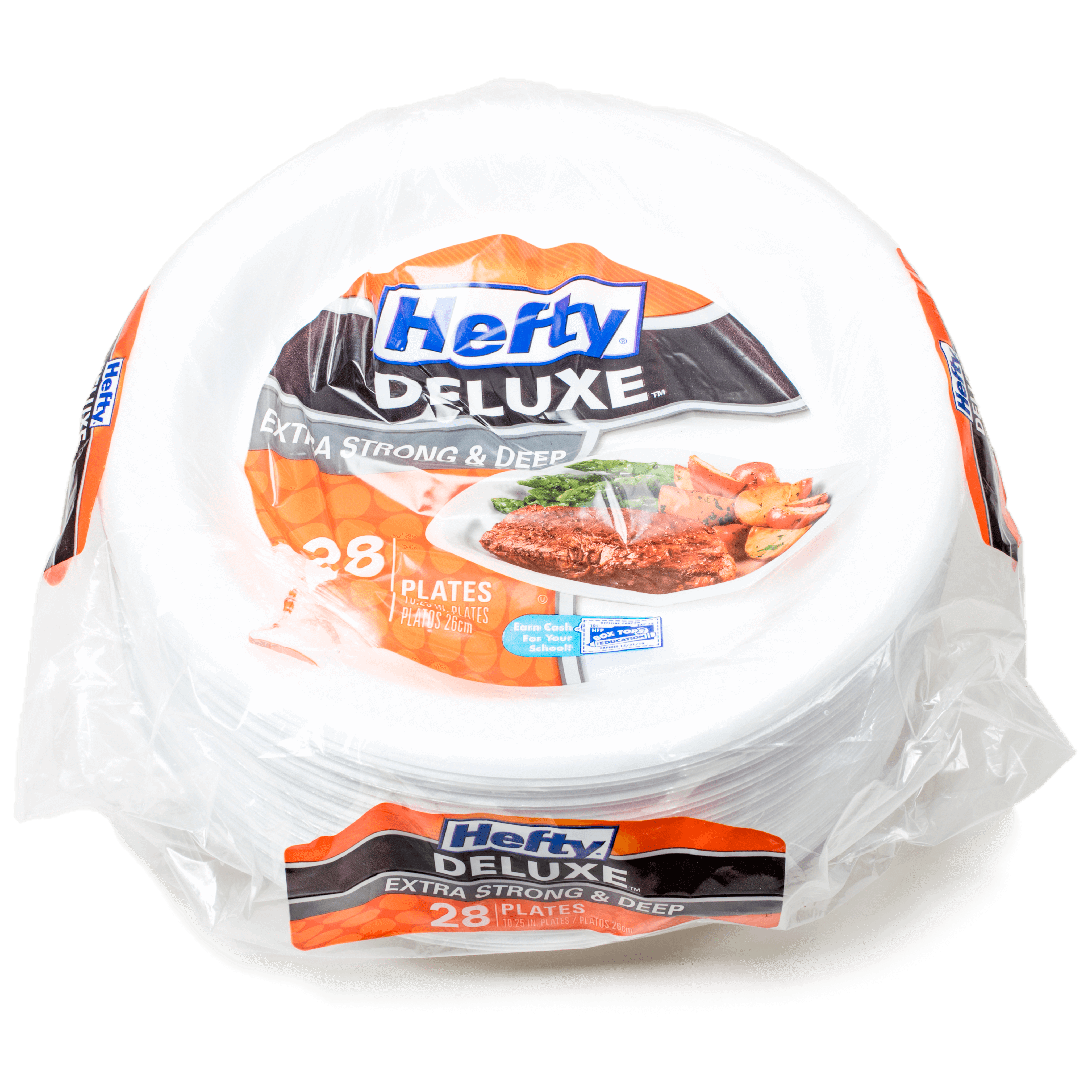 Hefty Deluxe Extra Strong & Deep Disposable Plates - 15ct : Target