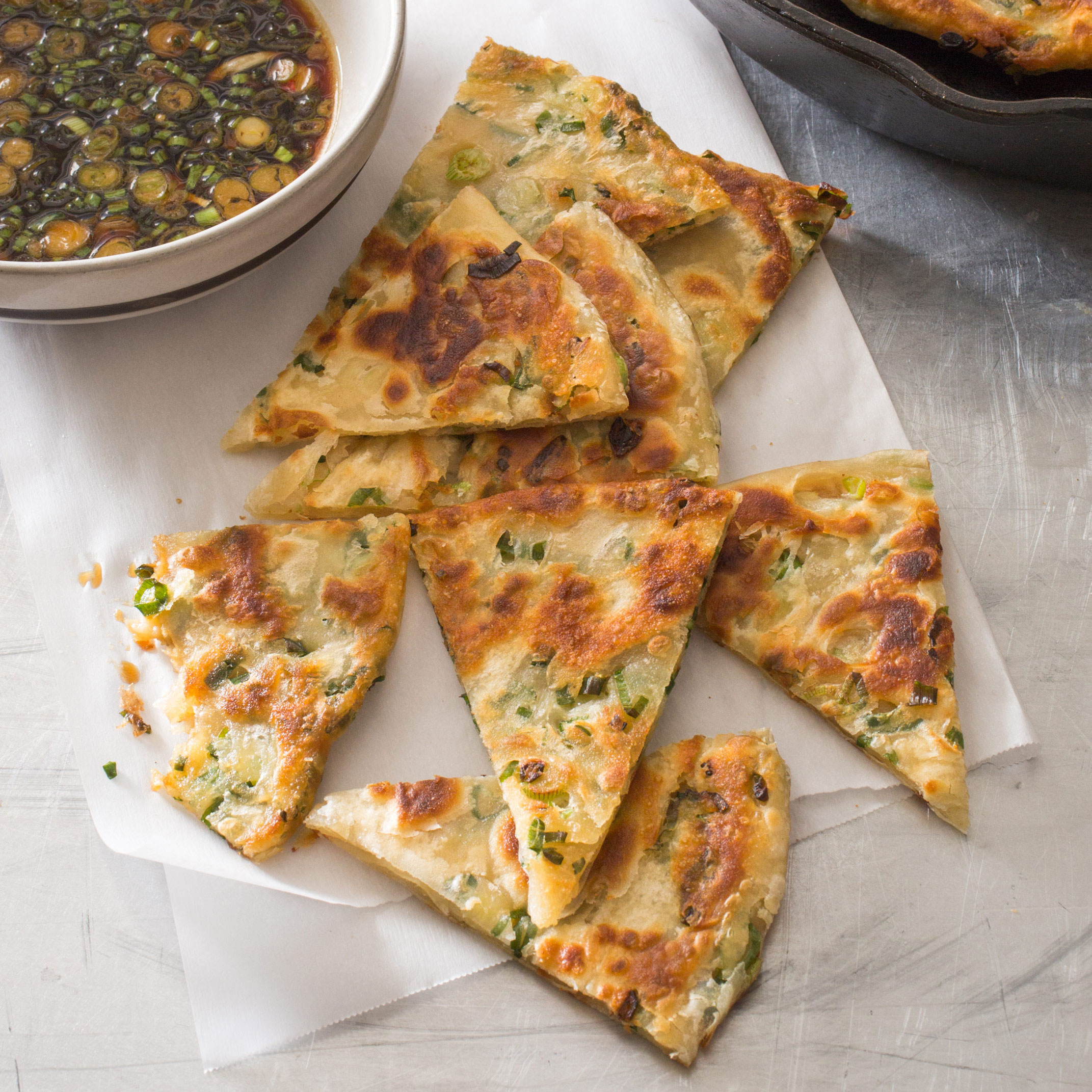 Cōngyóubǐng (Scallion Pancakes) | America's Test Kitchen Recipe