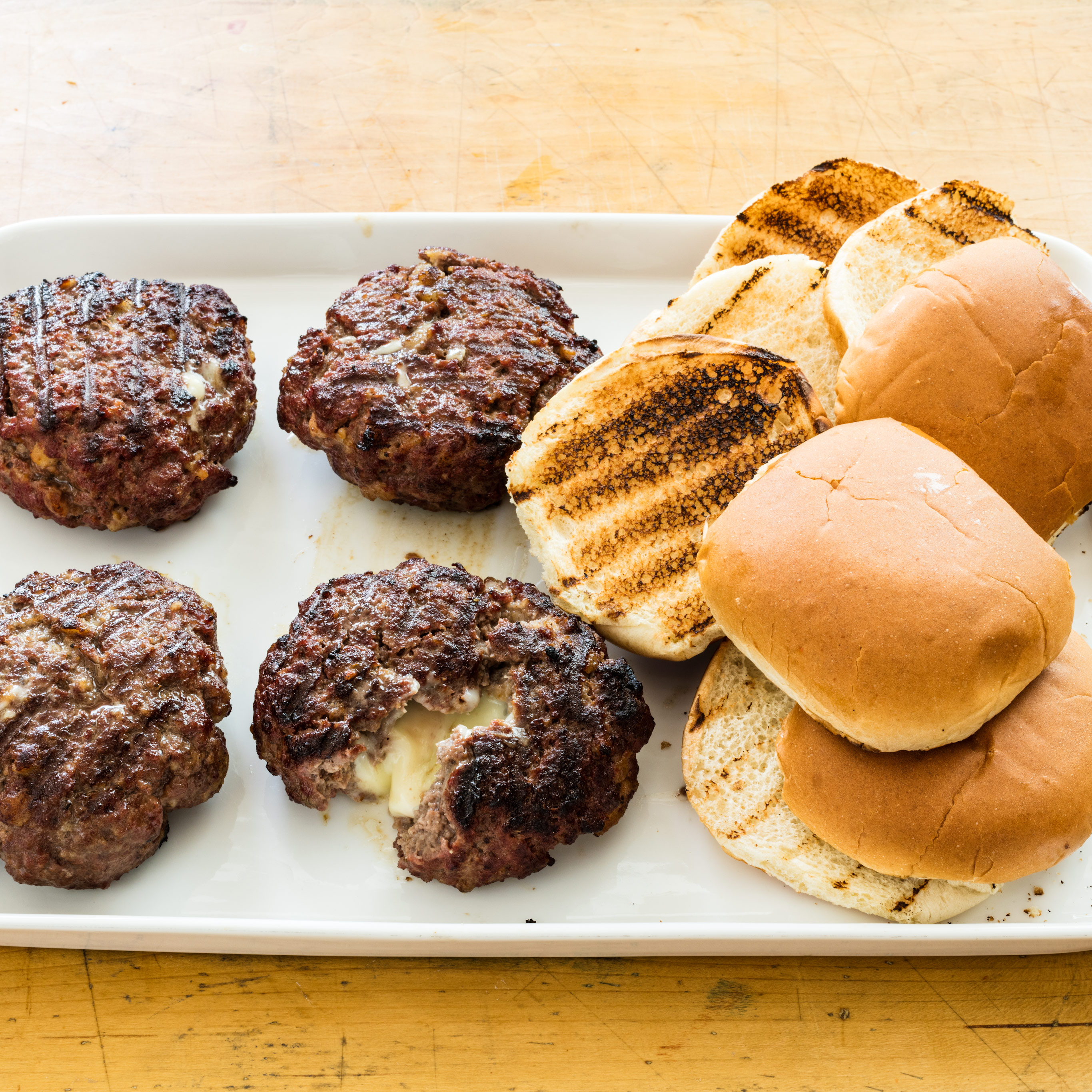 Jucy Lucy Burgers America S Test Kitchen