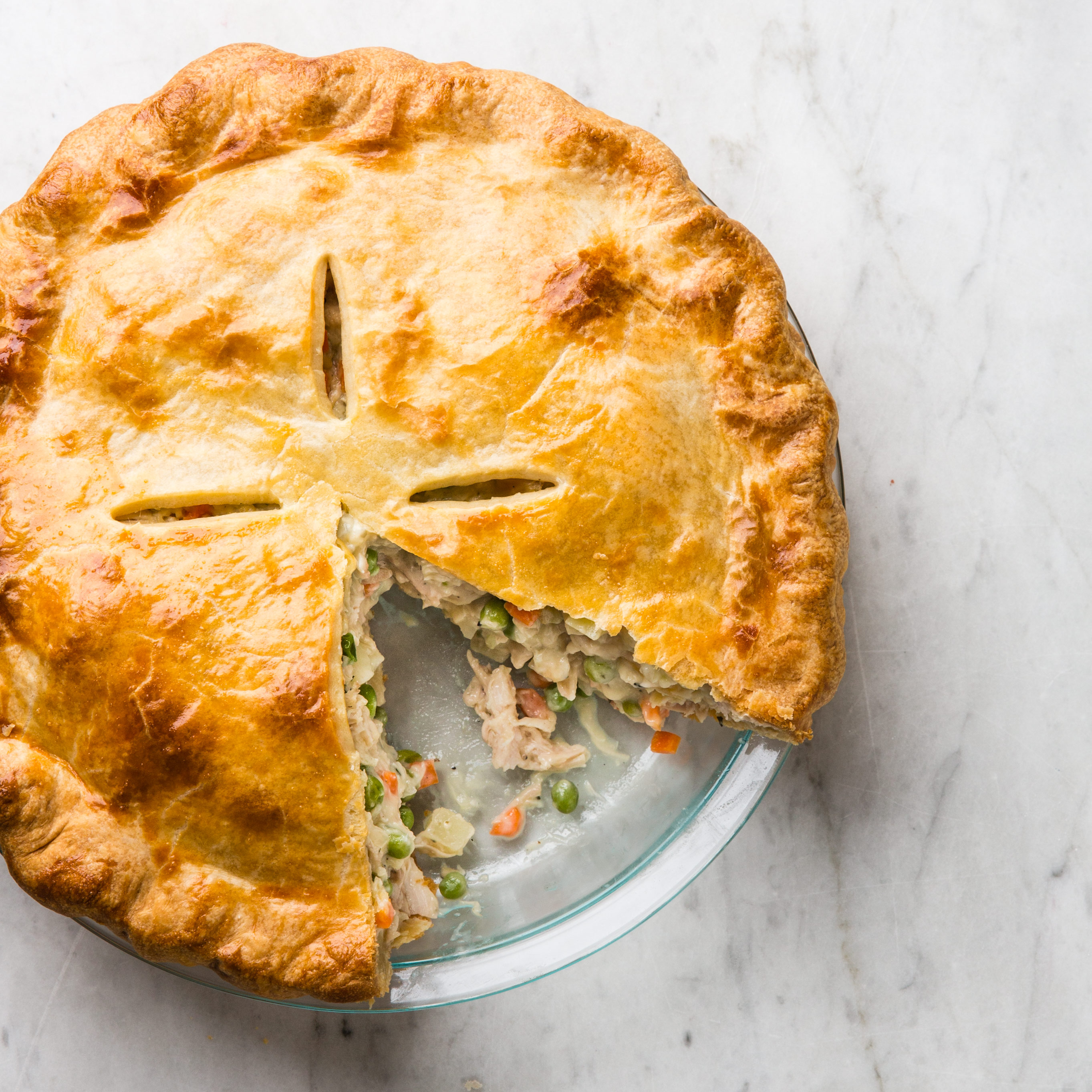 Double Crust Chicken Pot Pie Cook S Country