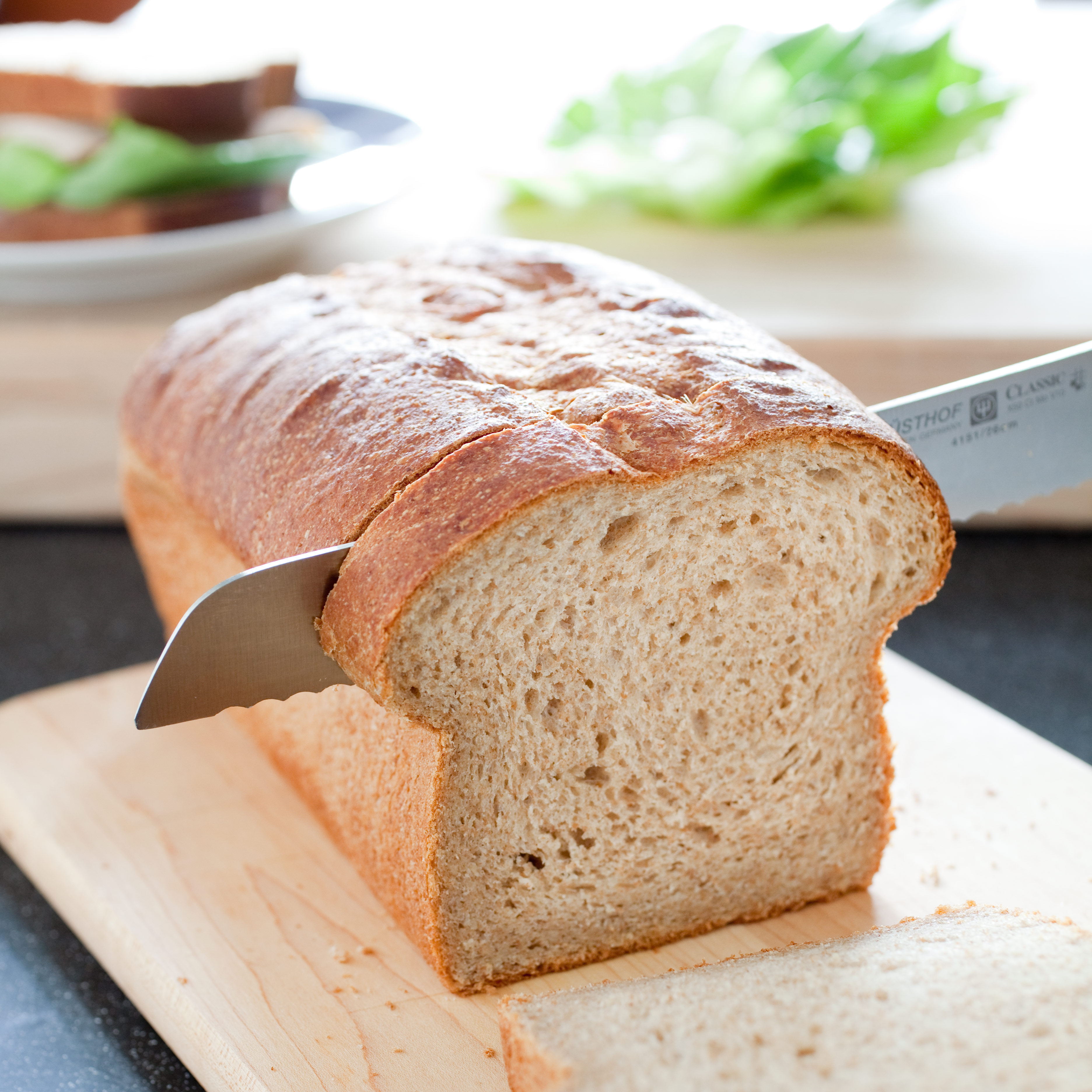 Perfect Sandwich Bread with the USA Pan Pullman Pan