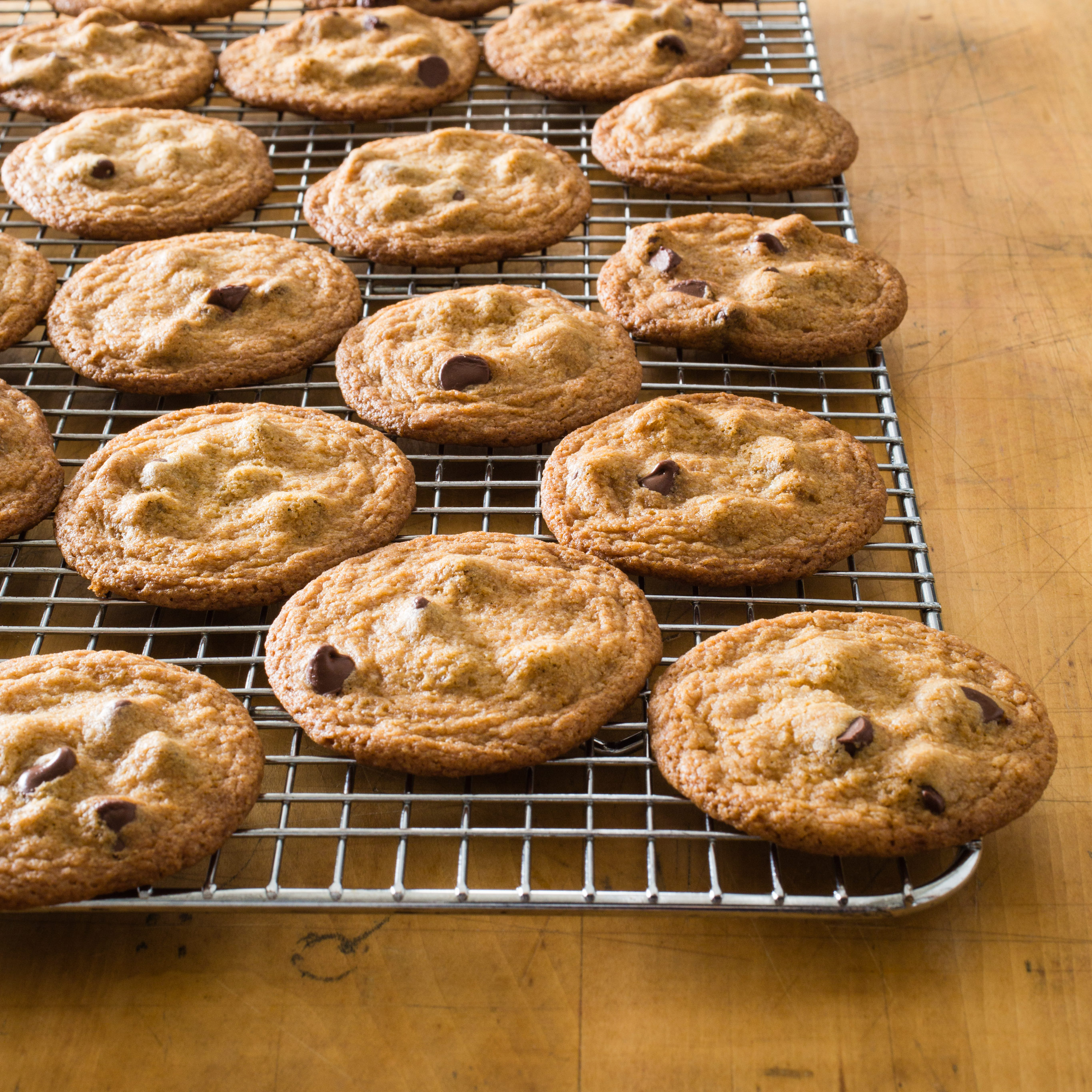 Thin & Crispy Chocolate Chip Cookies Recipe