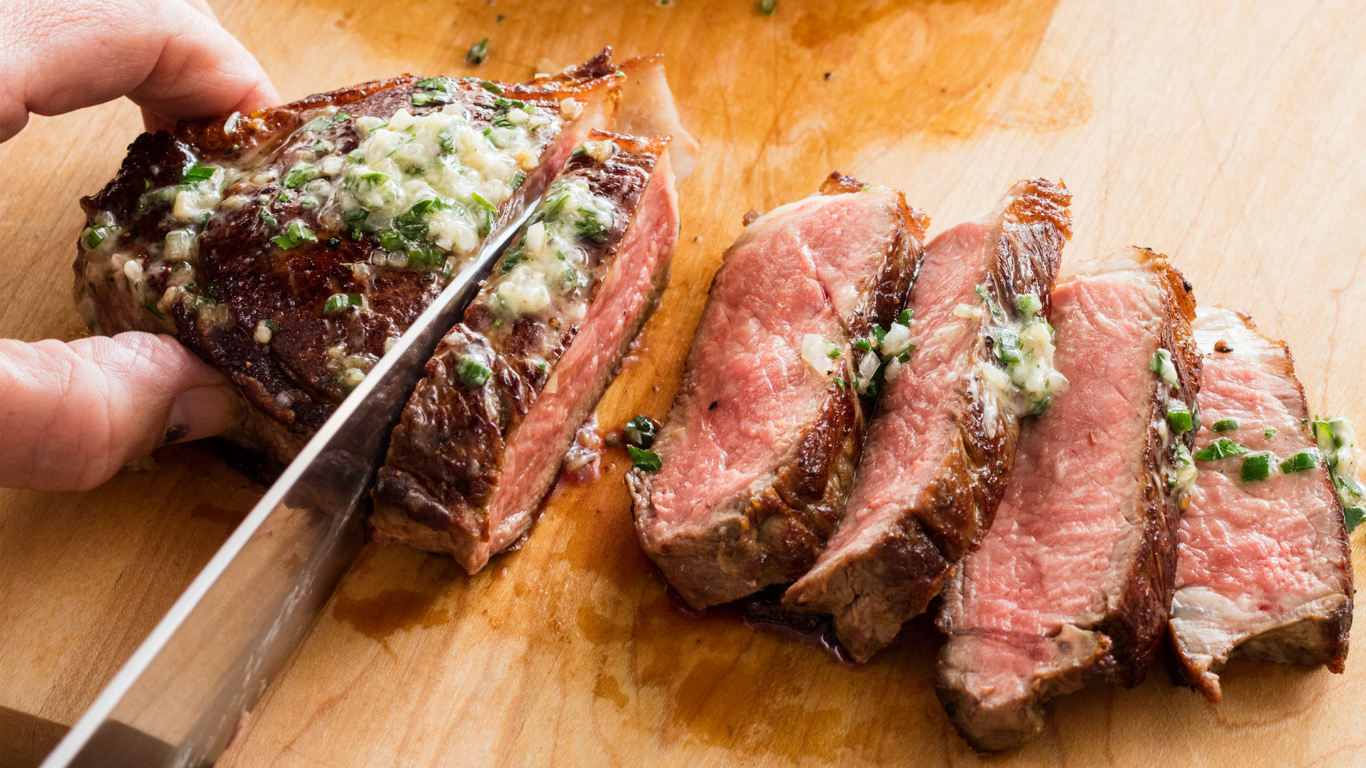 Cast Iron New York Strip - My Therapist Cooks