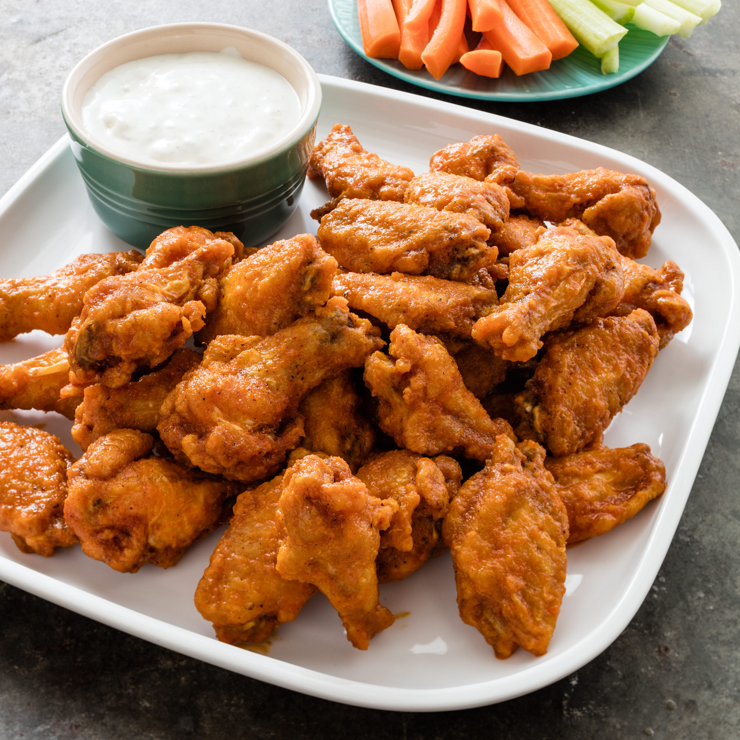 Buffalo Chicken Wings Recipe and History, Whats Cooking America