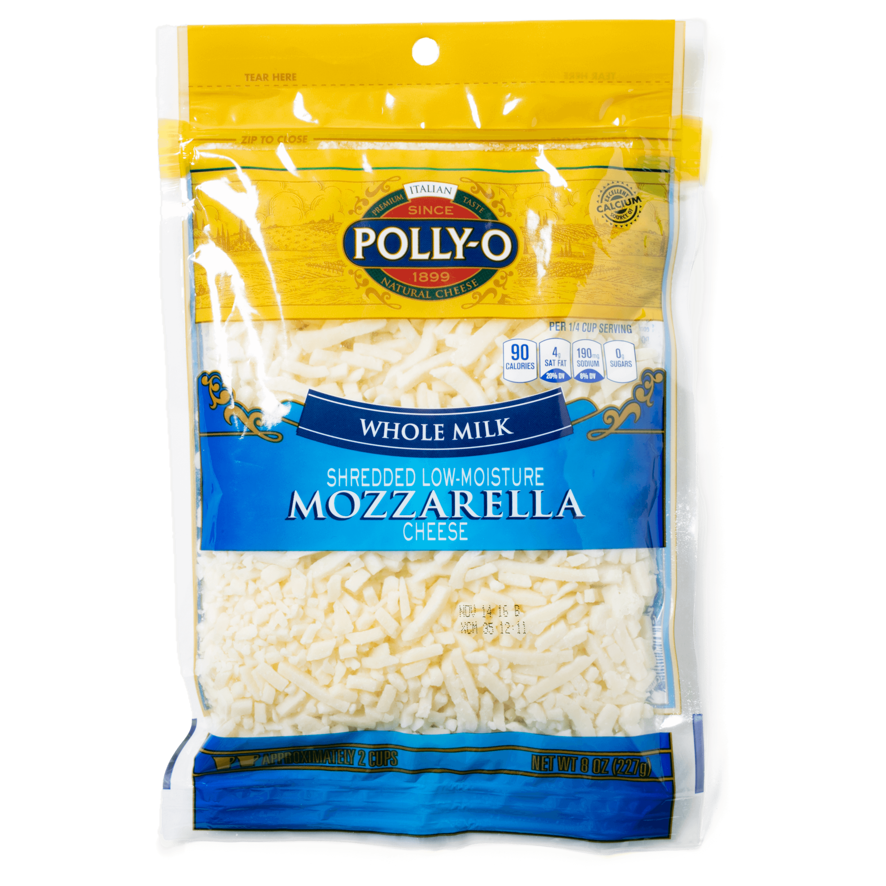 POLMLEK Mozzarella cheese shredded