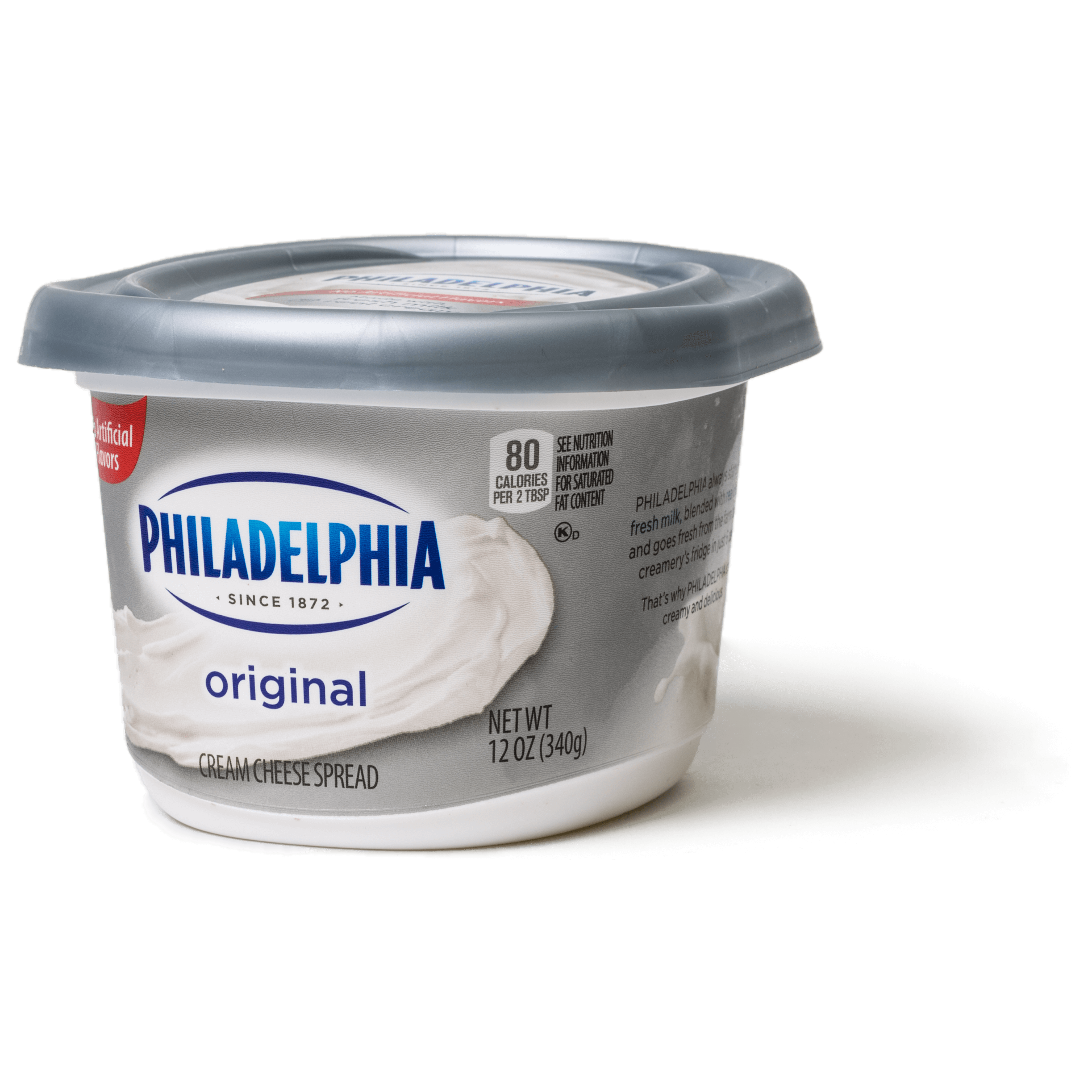 Philadelphia Plain Whipped Cream Cheese, 12 Ounce Container -- 12