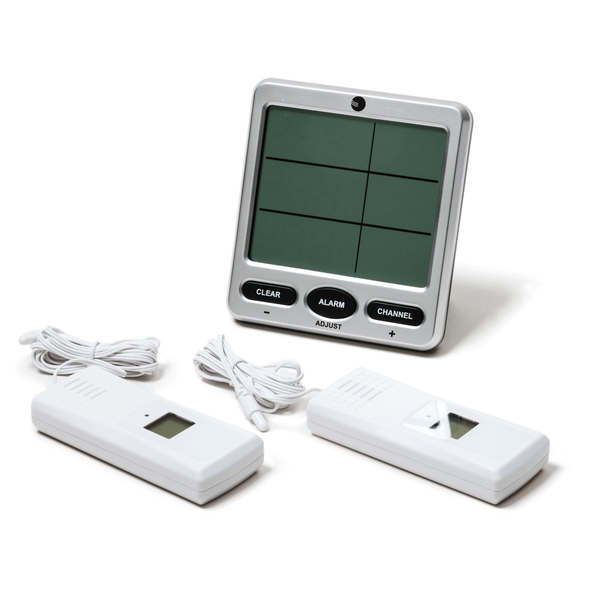 A wireless remote thermometer for gas refrigerators freezers