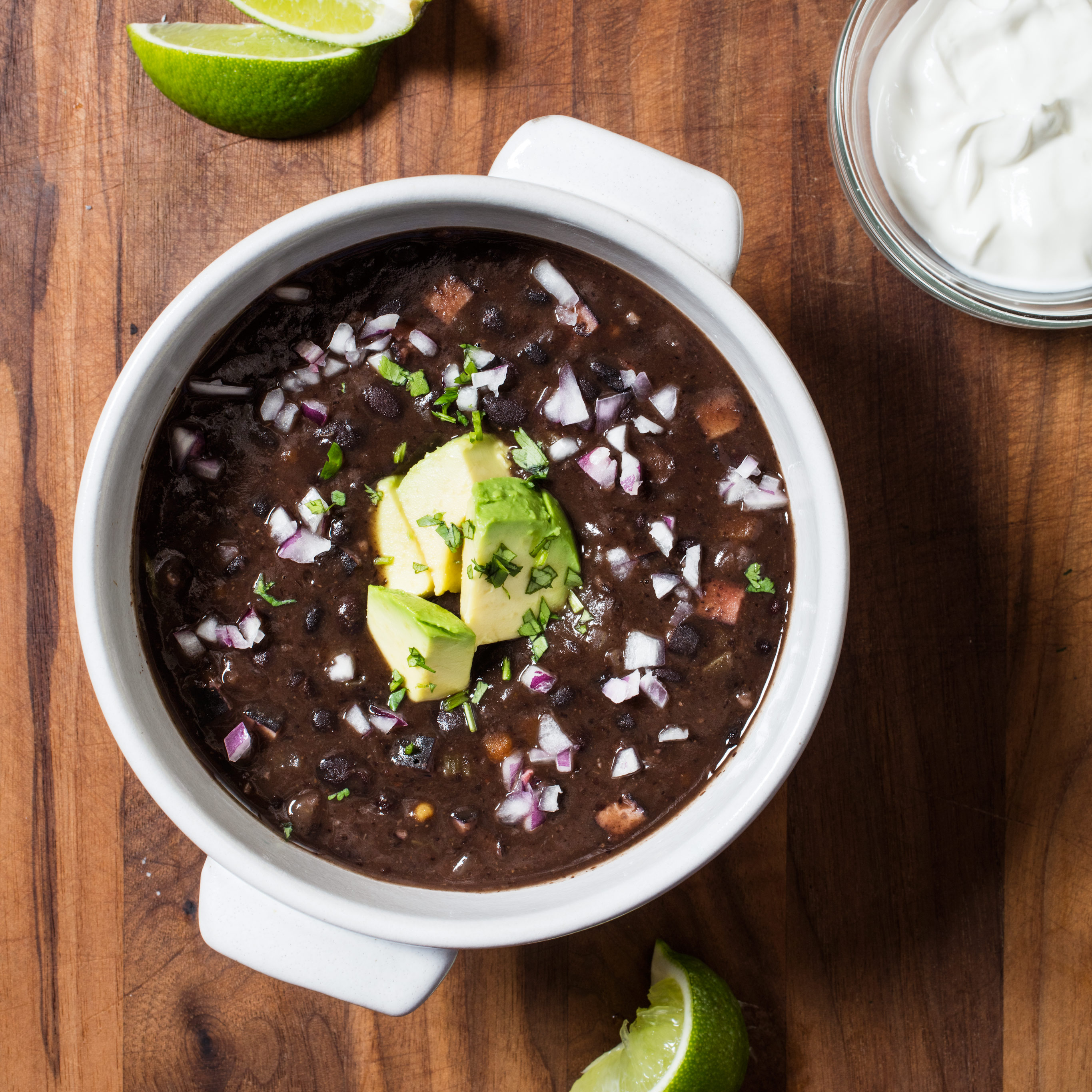 Black Bean Soup - stetted