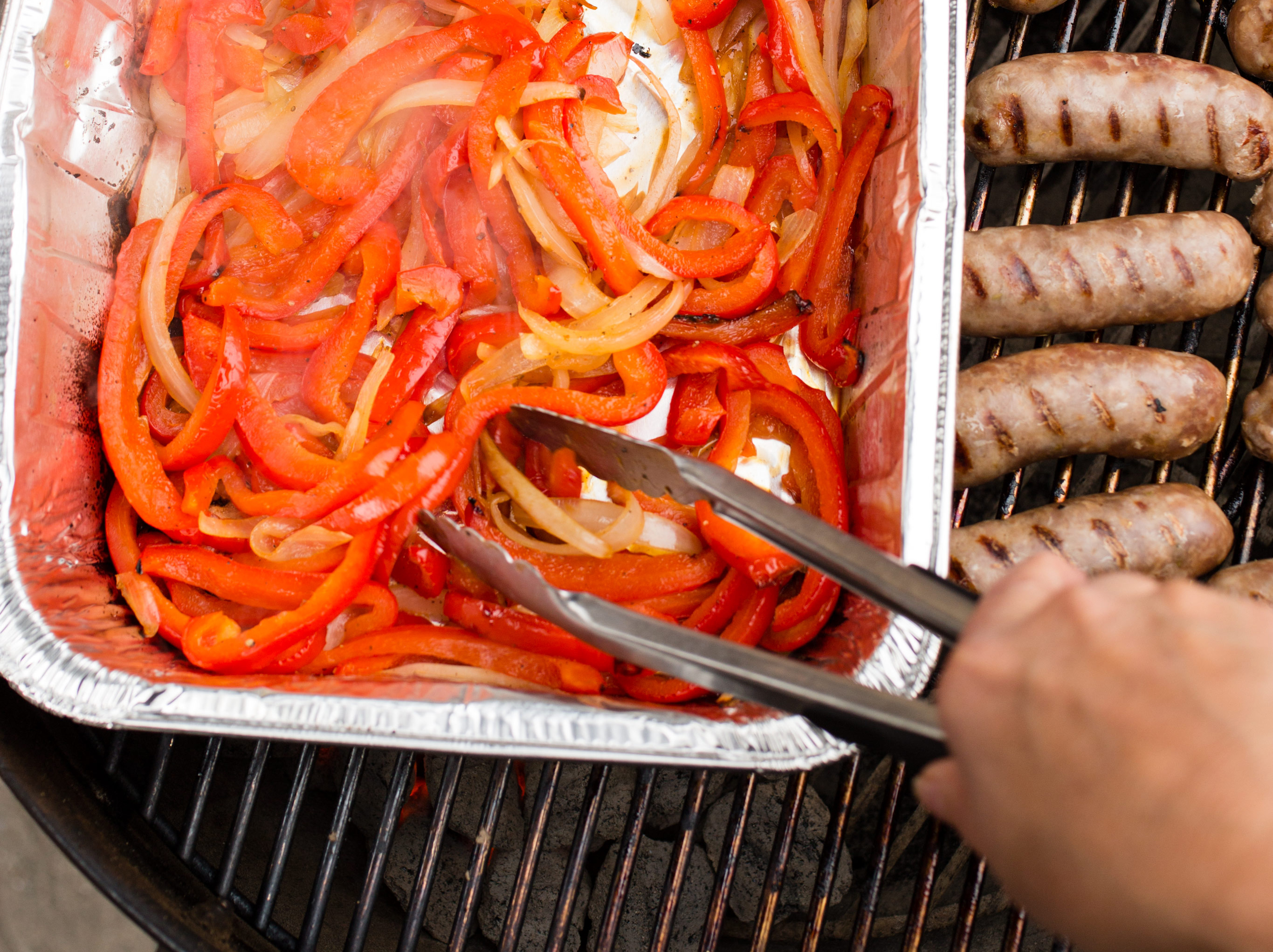 Grilled Sausage and Peppers – Kalyn's Kitchen