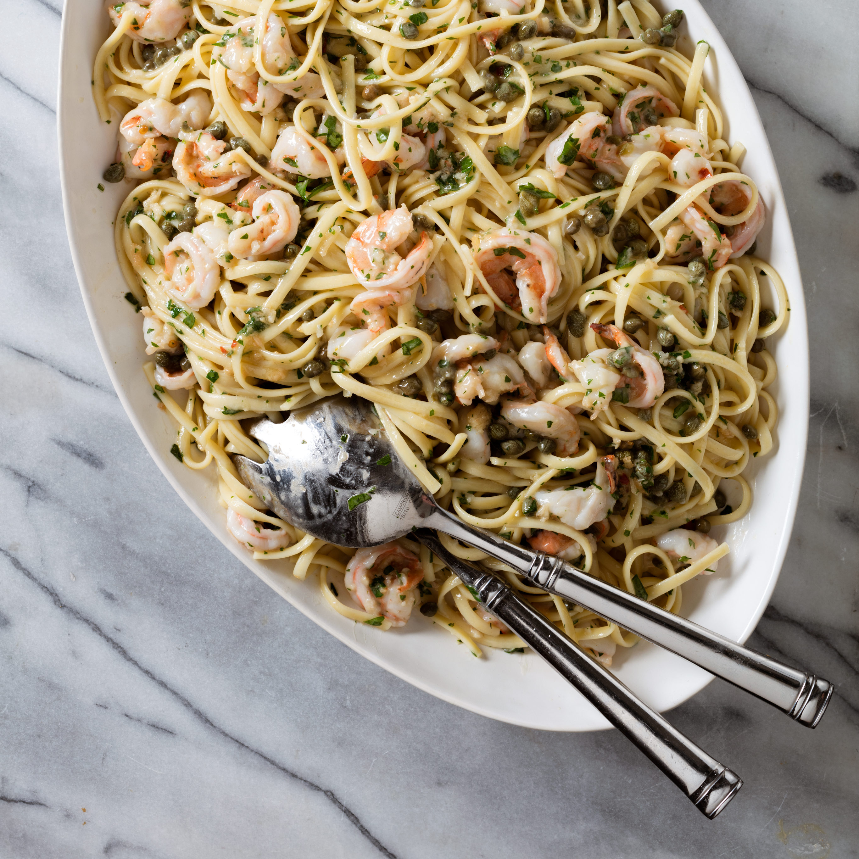 Shrimp Piccata Pasta | America's Test Kitchen Recipe