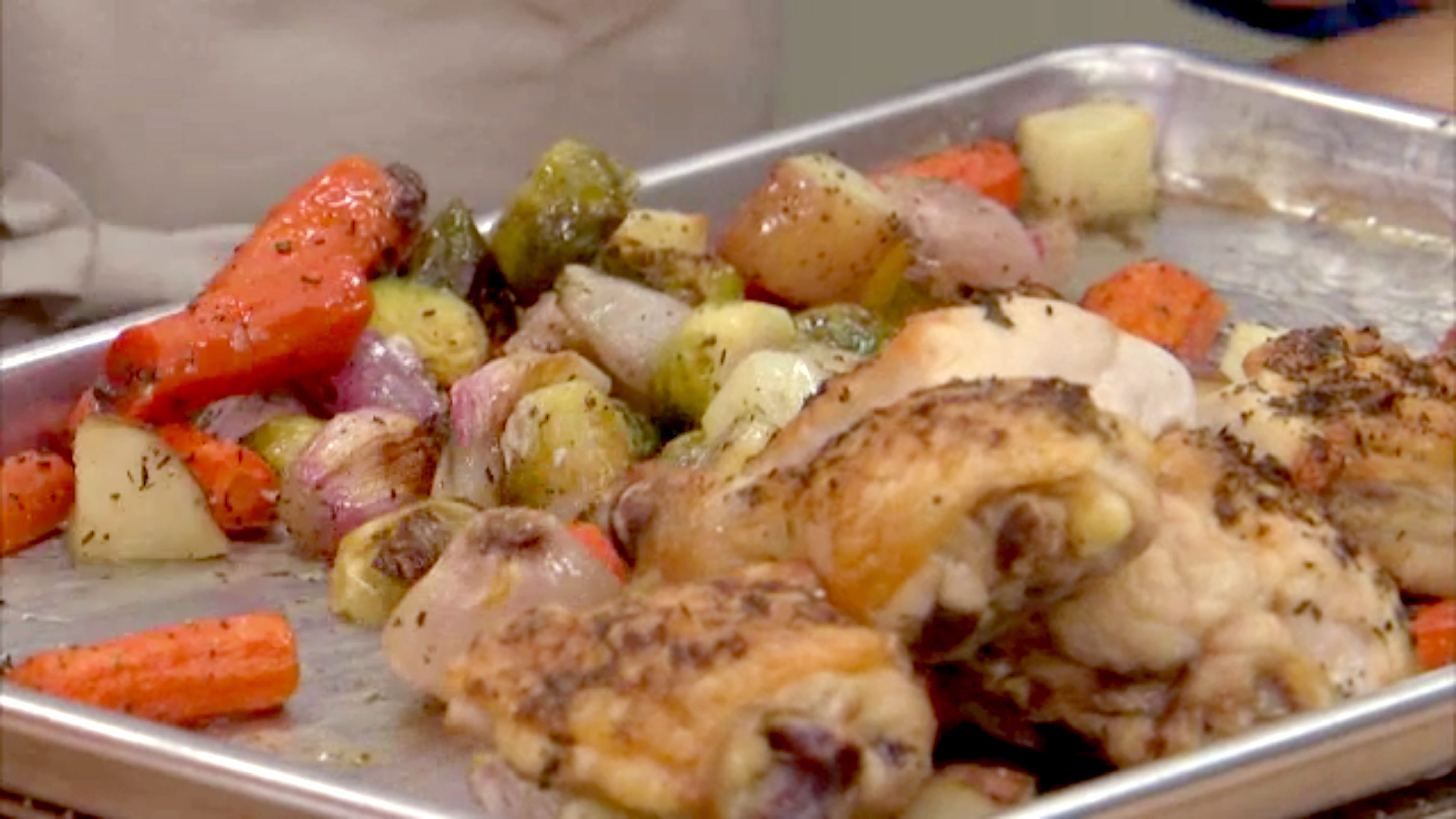 Römertopf-Roasted Chicken and Root Vegetables Recipe