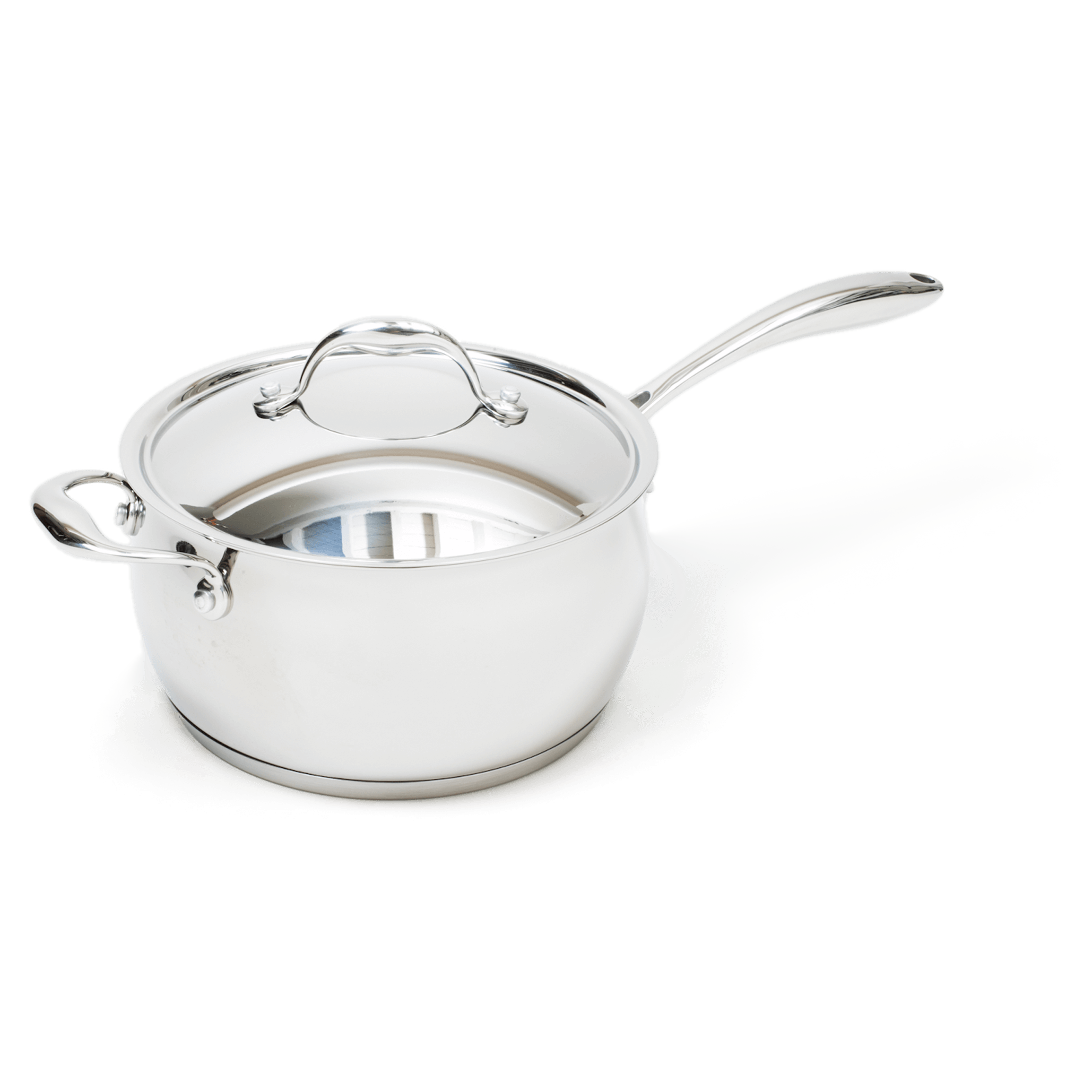 Stainless-Steel Saucepan With Lid - Best Buy