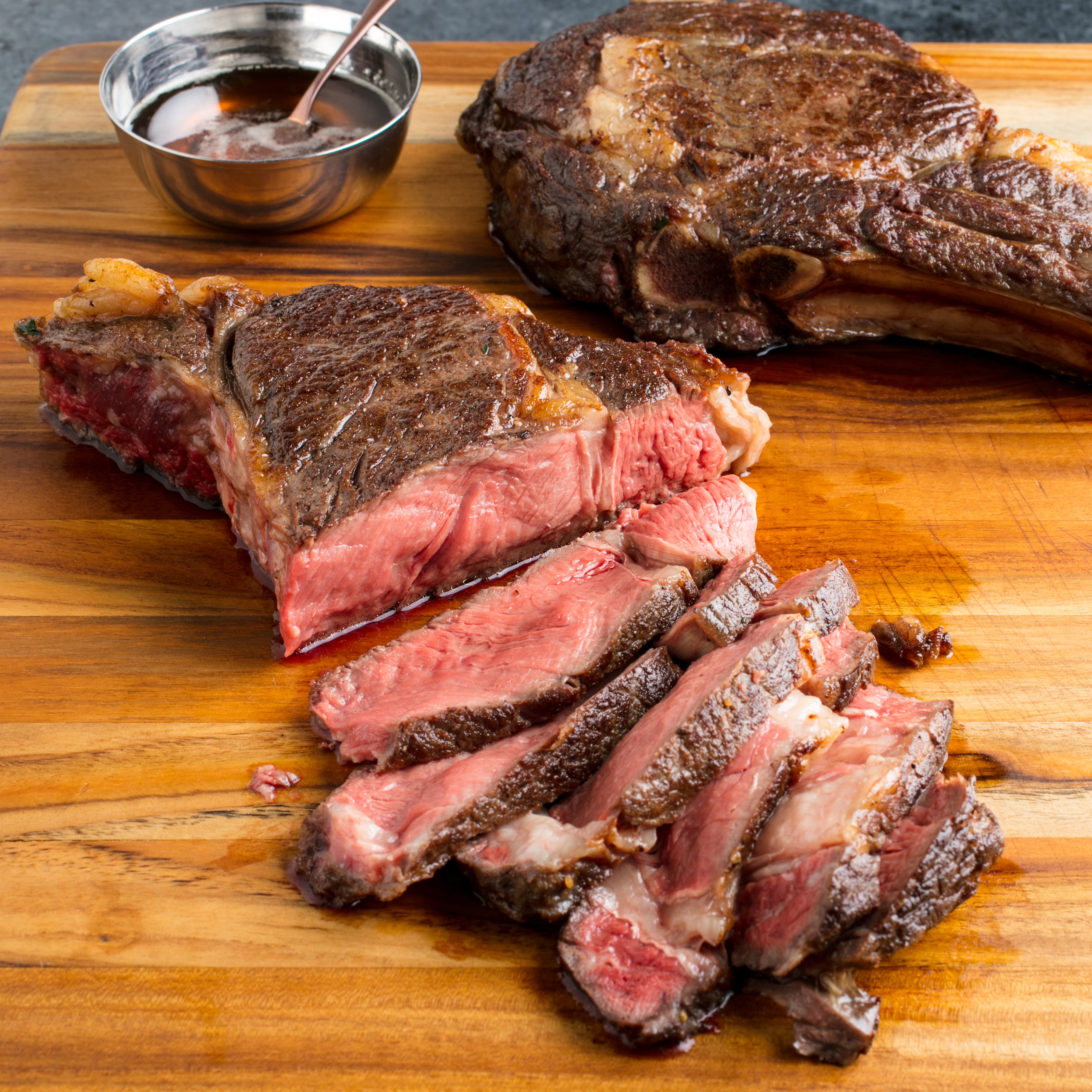 Sous Butter-Basted Thick-Cut Rib-Eye Steaks | America's Kitchen