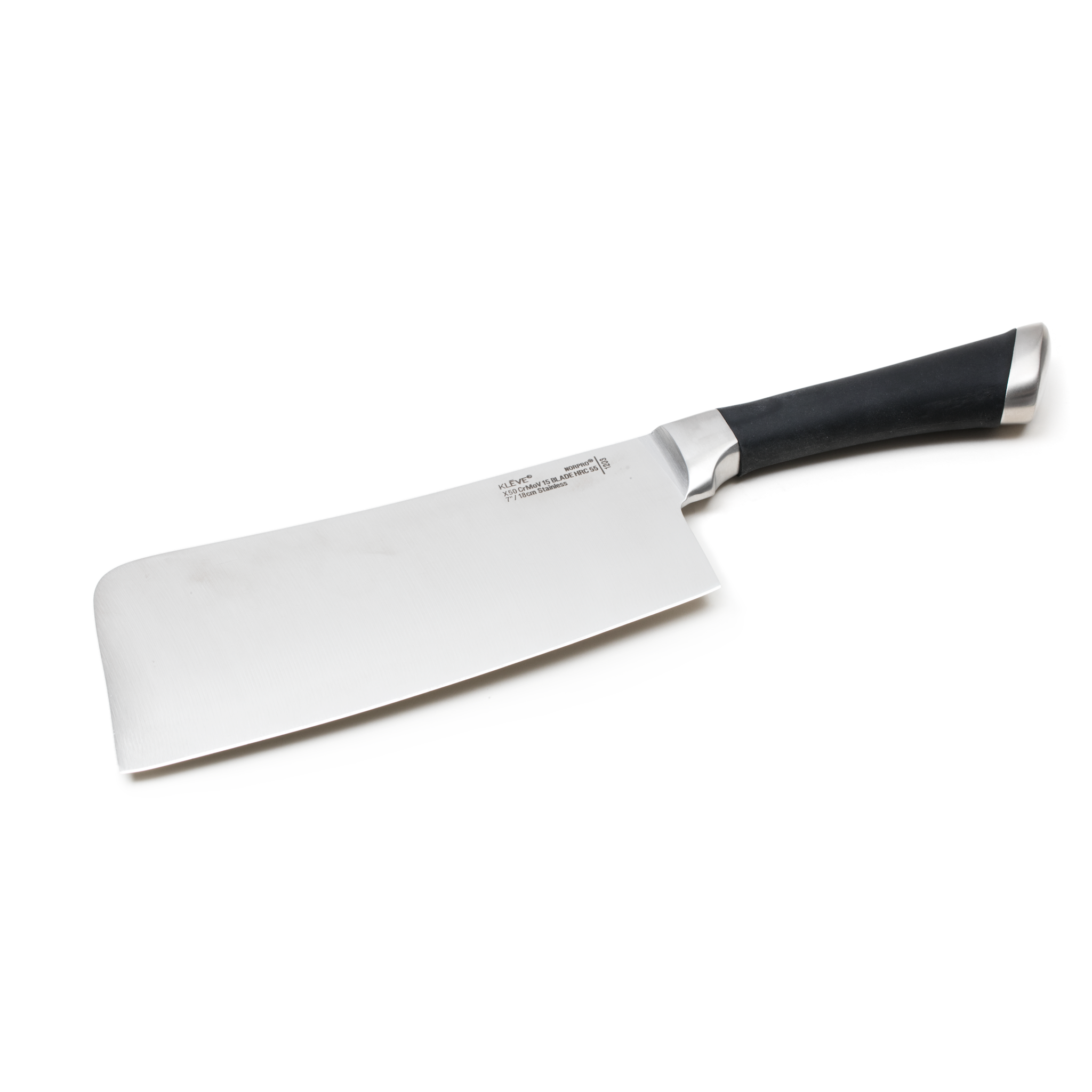 7 Inch Cleaver Knife Big Butcher Fixed Blade Knife Meat Bone