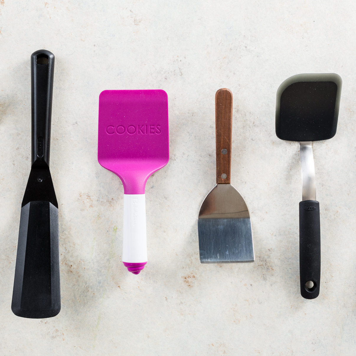 Silicone Cookie Scoop & Small Spatula Set