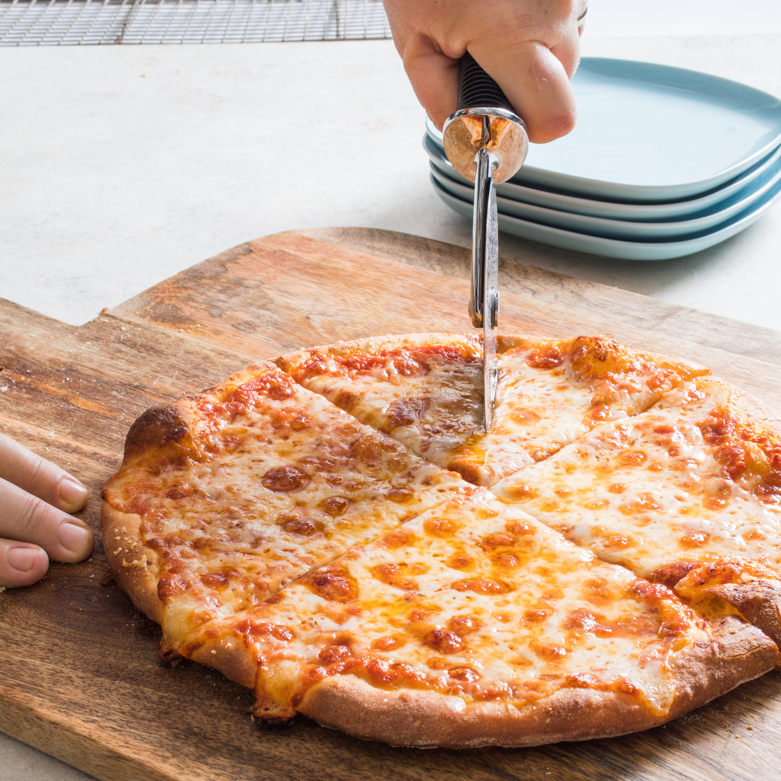 One-Hour Pizza  America's Test Kitchen Recipe