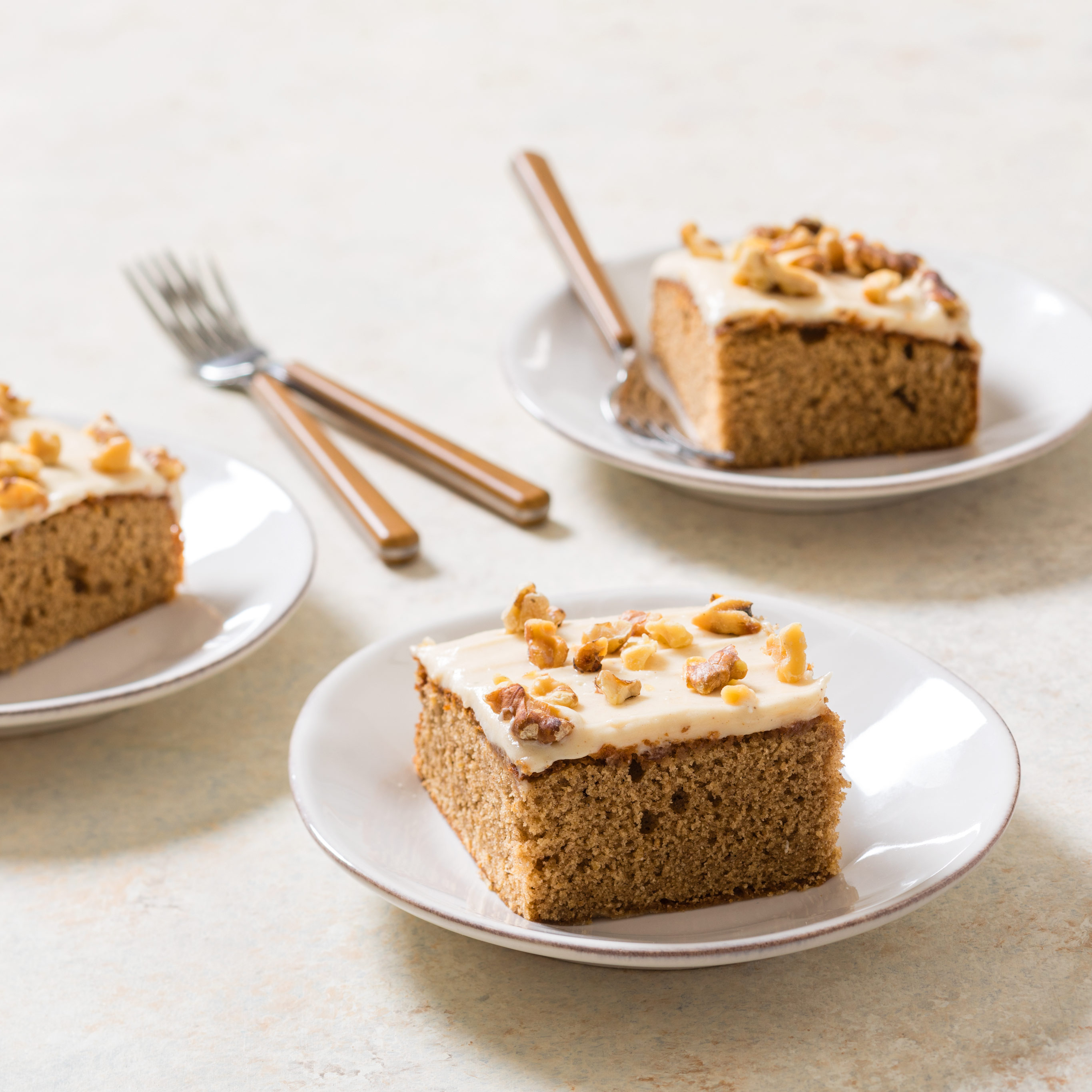 Nut-Free Pumpkin Spice Cake with Cream Cheese Frosting - Danielle Walker