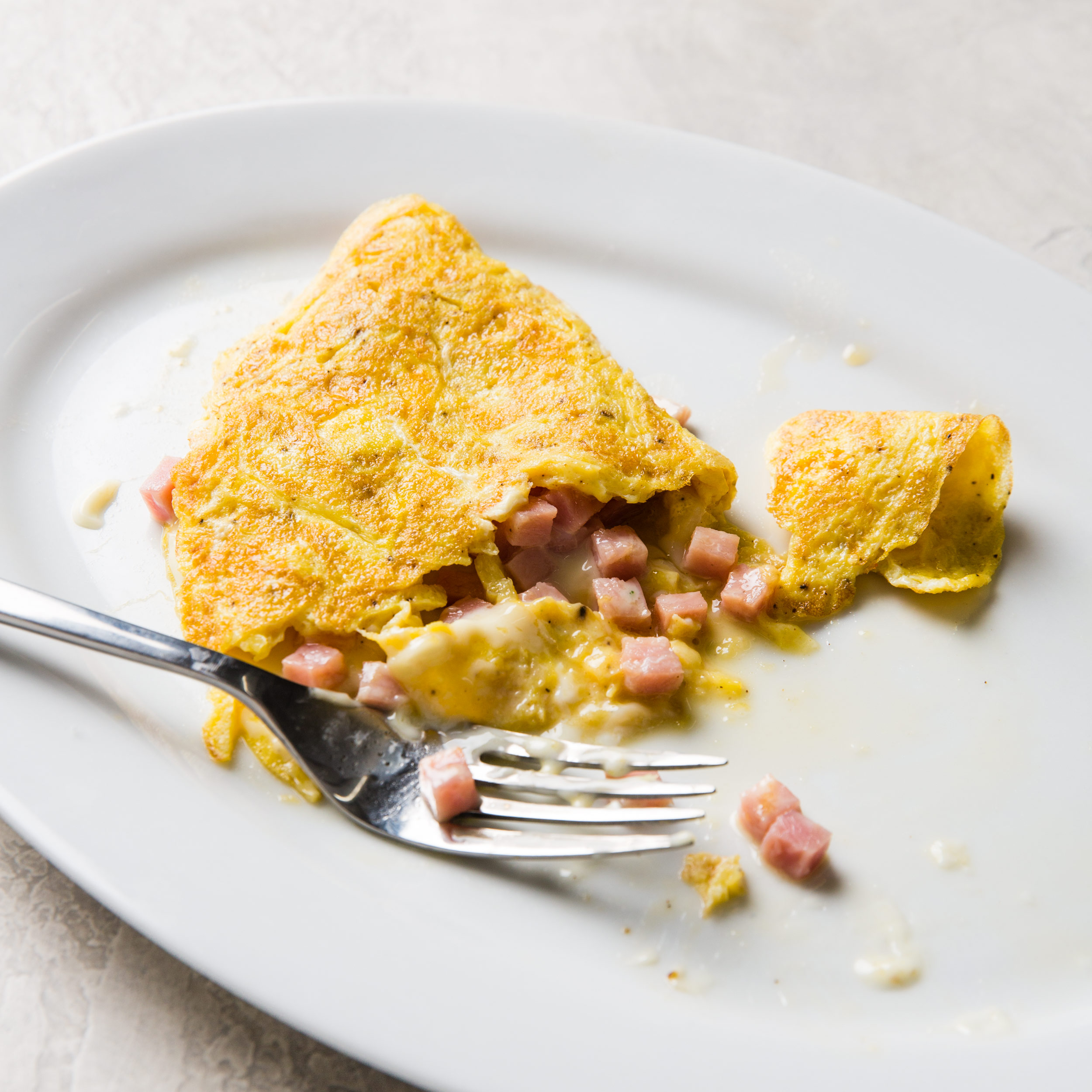 Ham and Cheese Omelet – Leite's Culinaria