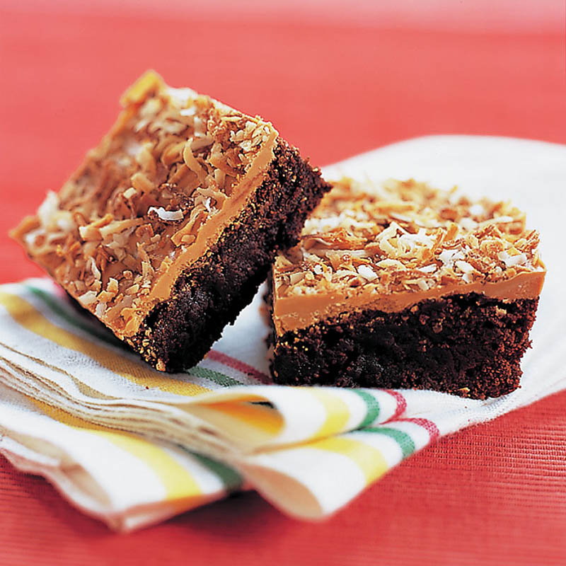 German Chocolate Brownies - The Country Cook