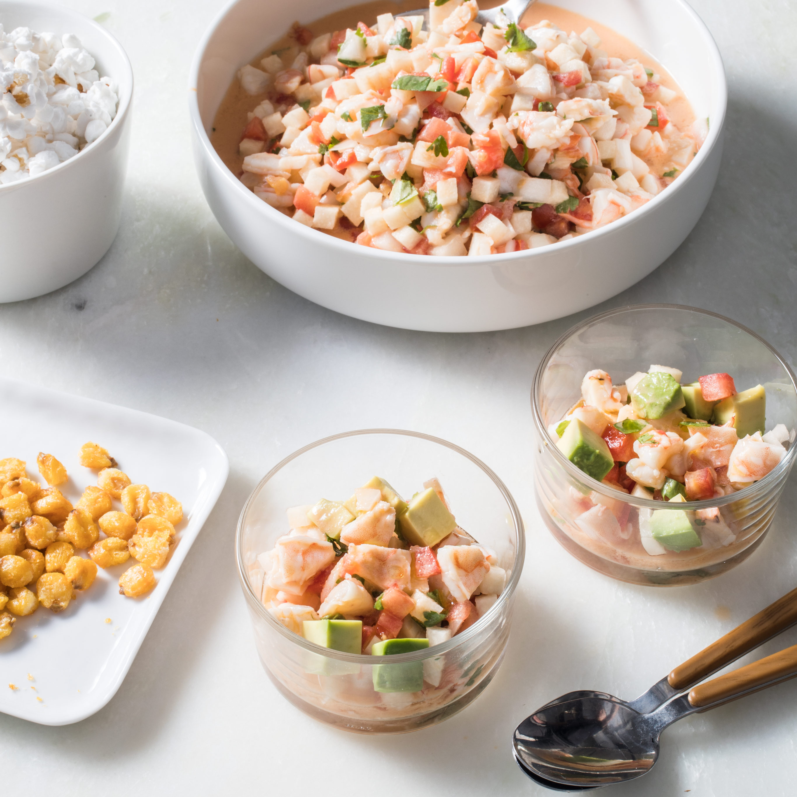 peruvian shrimp ceviche