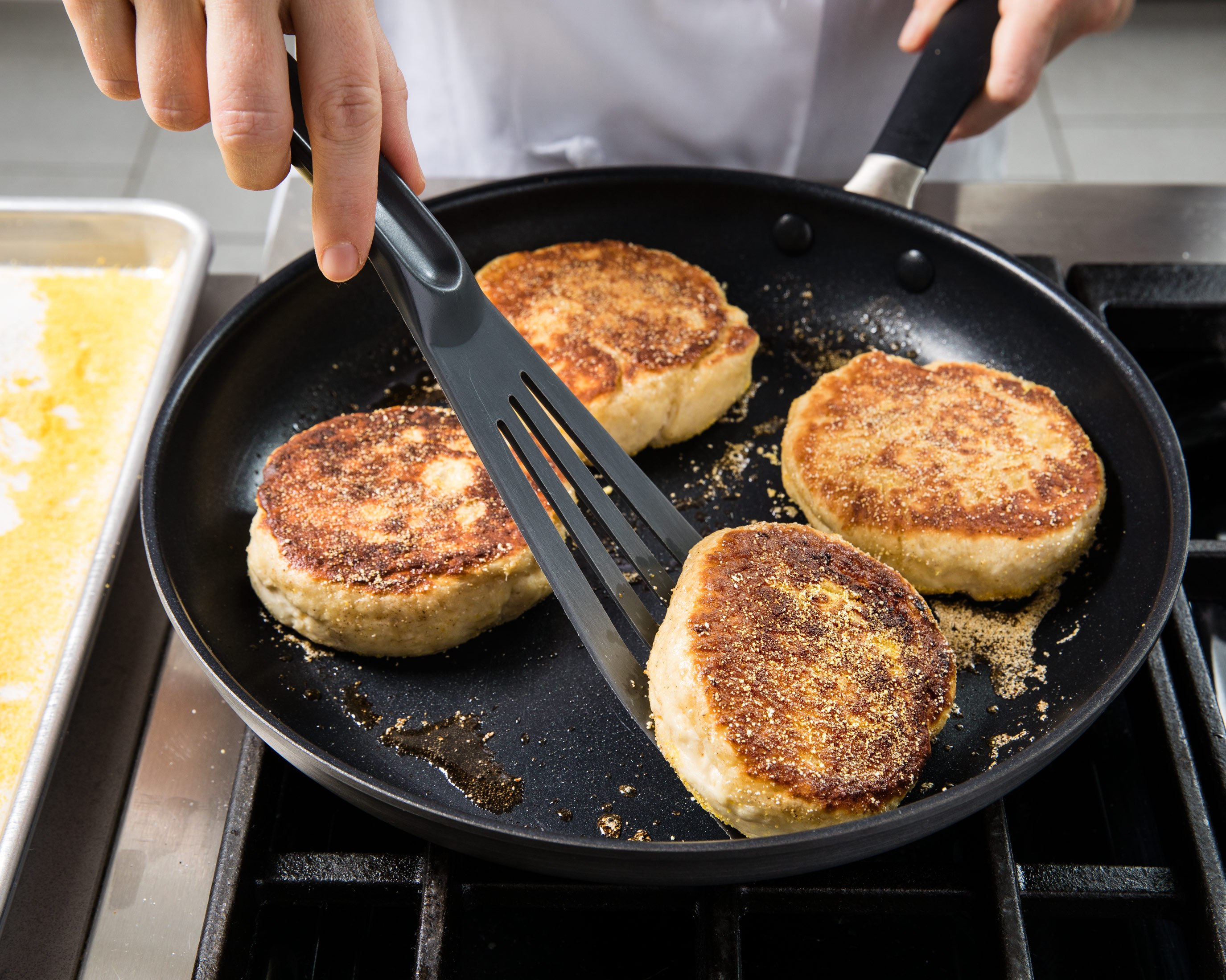 Cast Iron English Muffins  America's Test Kitchen Recipe