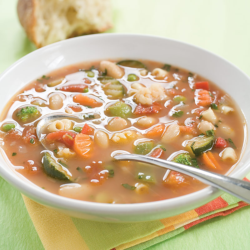 Homemade Minestrone Soup (+Video) - The Country Cook