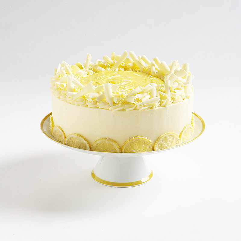 Lemon Velvet Cake - homemade, light textured, and great lemon flavour!